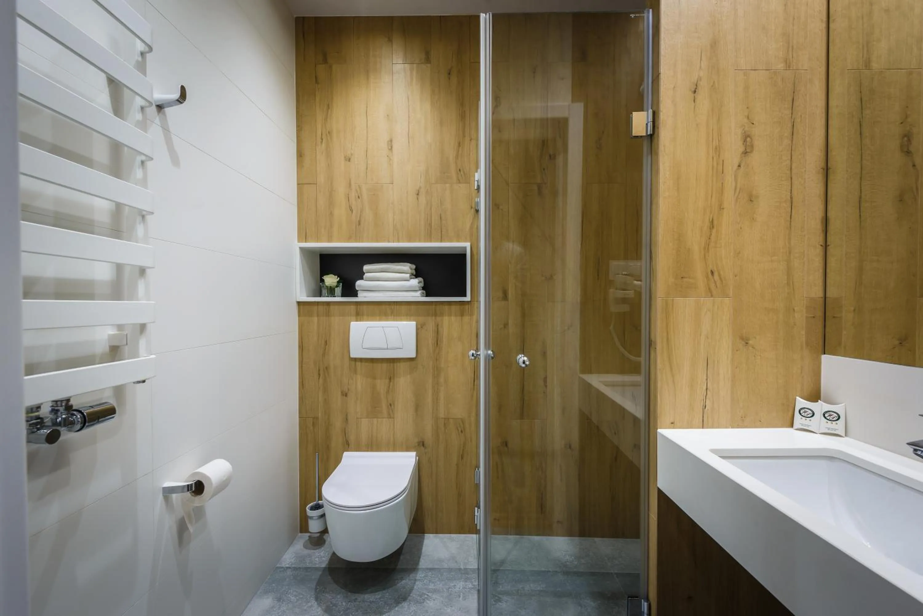 Bathroom in Hotel Prezydent