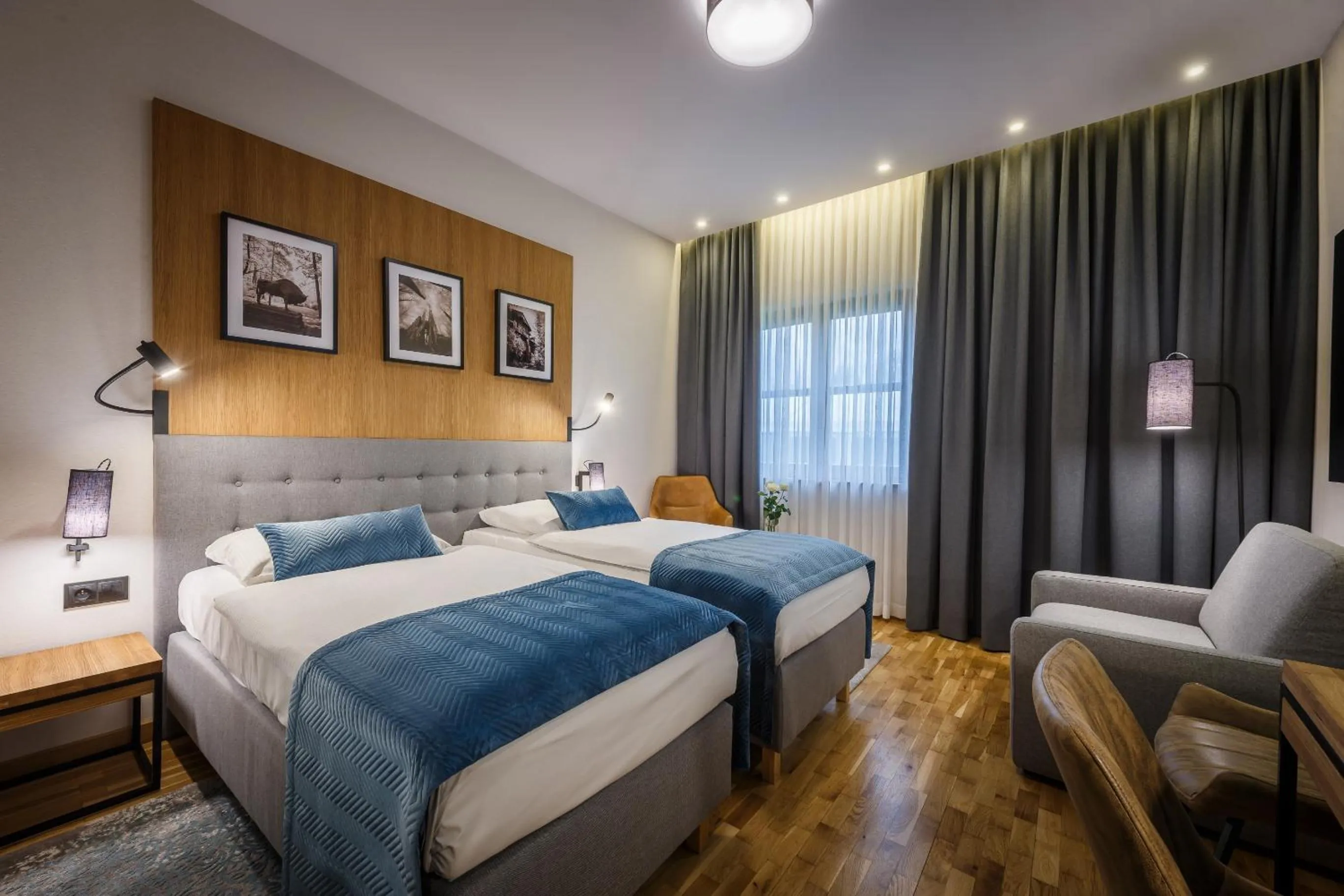 Bed in Hotel Prezydent