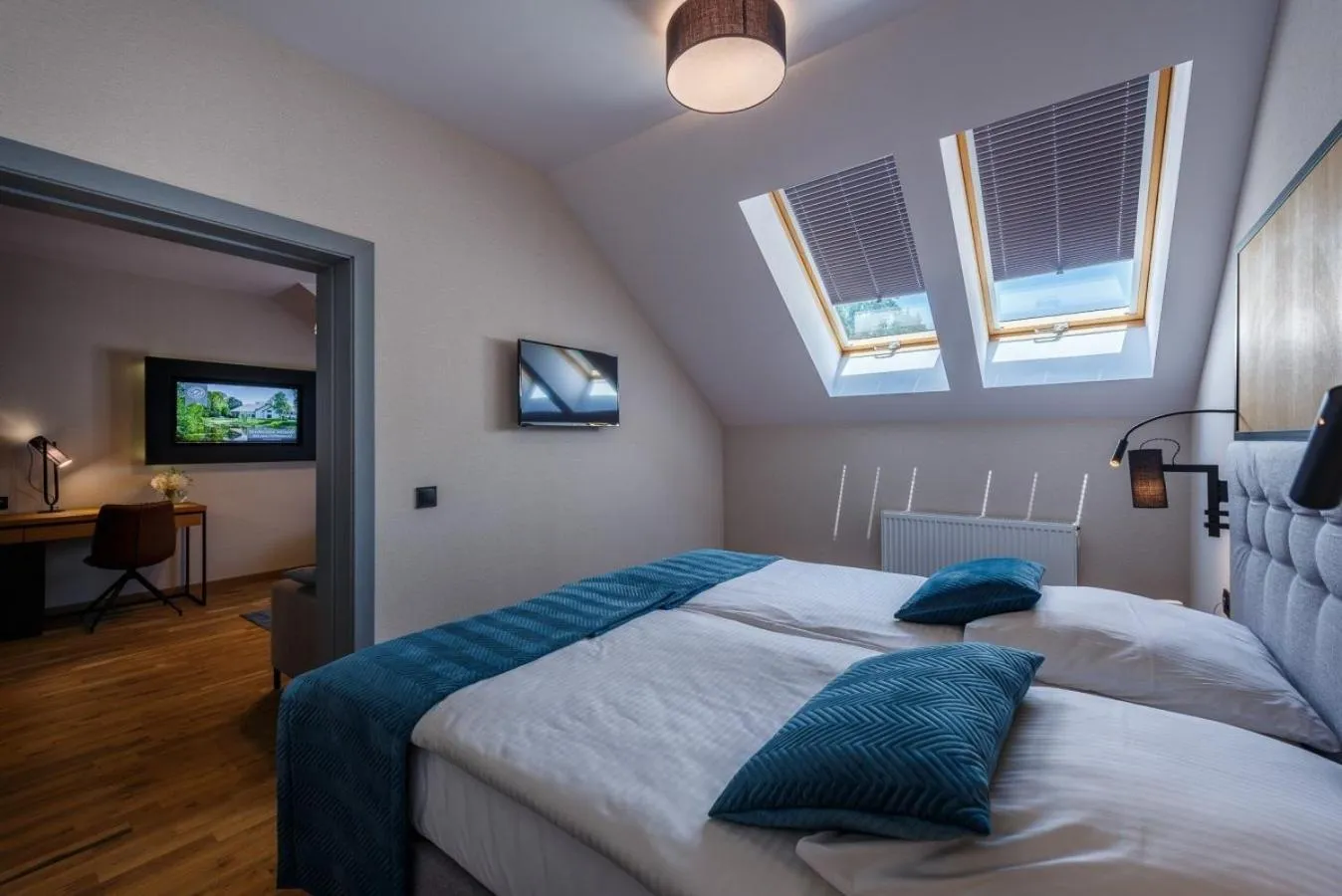 Bed in Hotel Prezydent