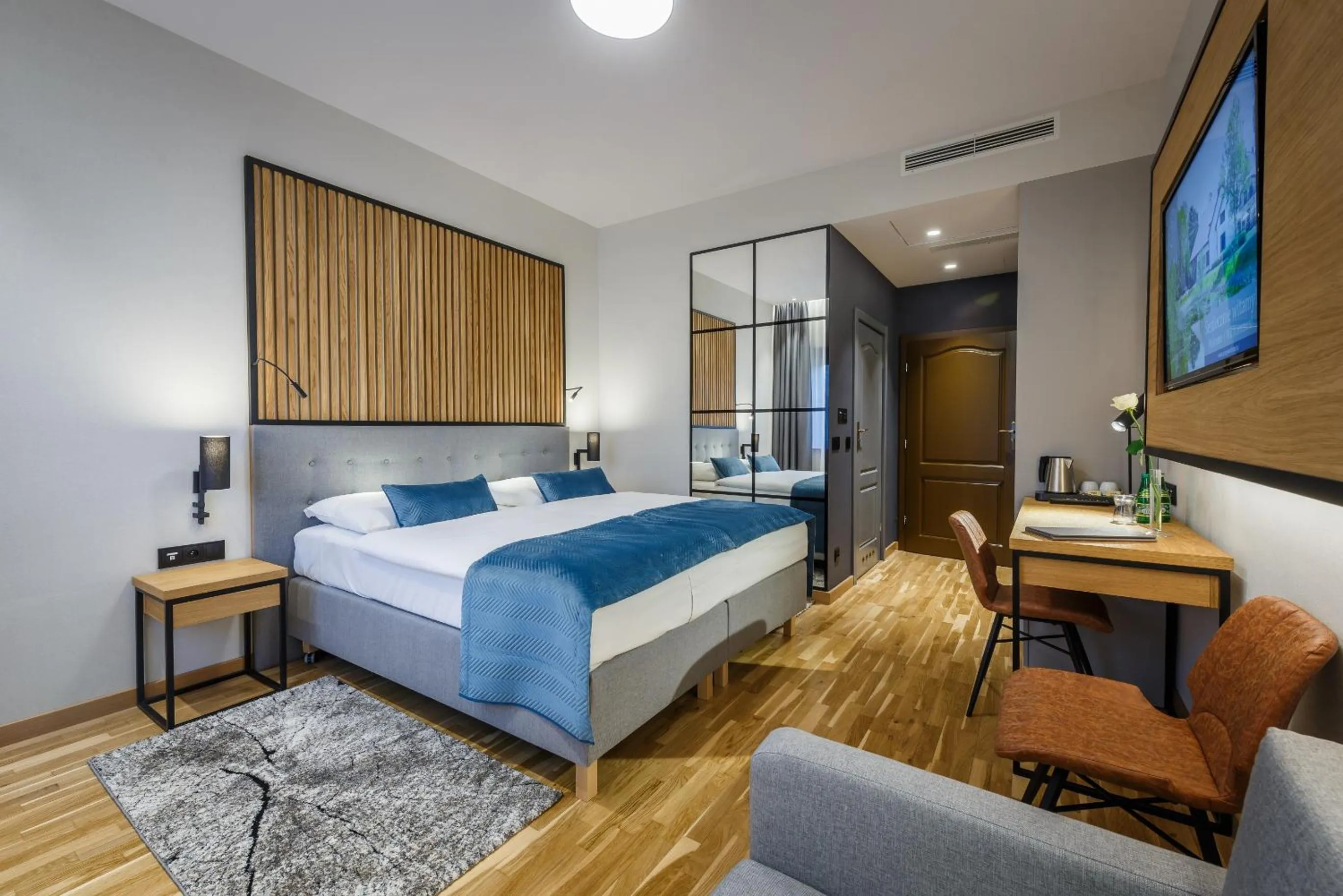 Bed in Hotel Prezydent