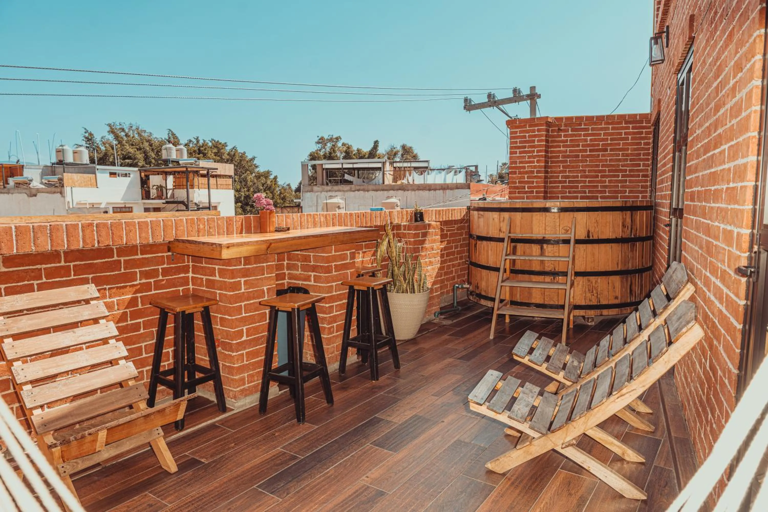 Patio in Hotel Casa Acueducto - Lujo Cultural