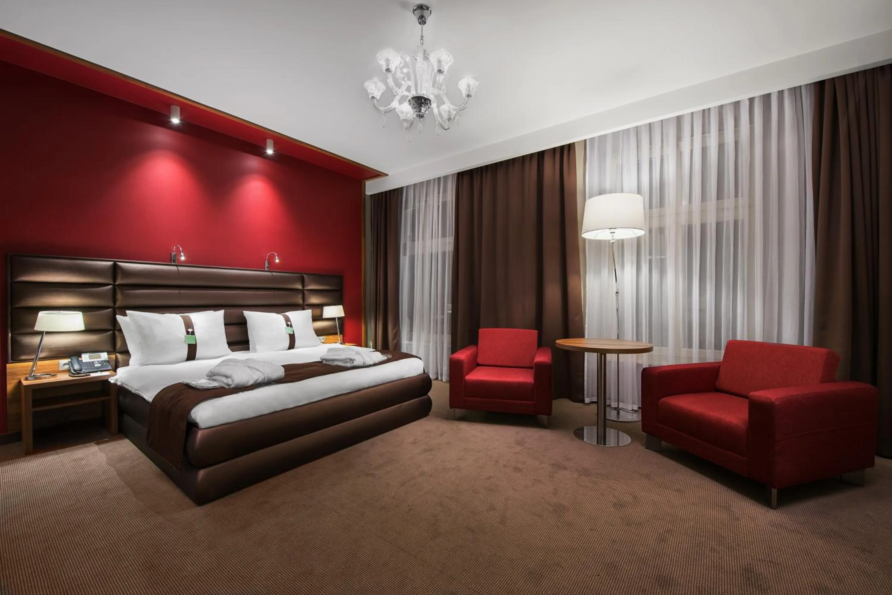Photo of the whole room, Bed in Holiday Inn Krakow City Centre by IHG