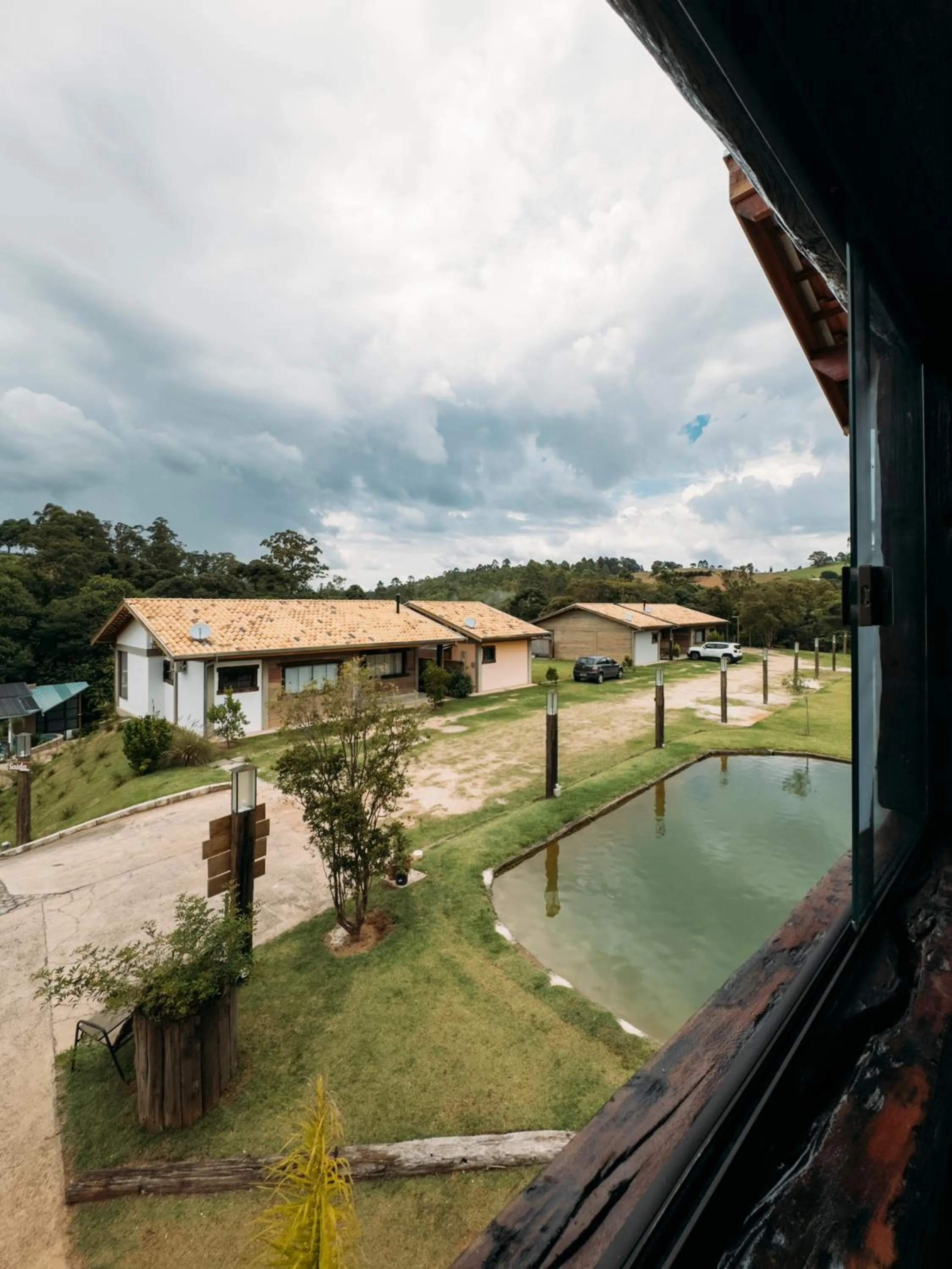 Natural landscape in Pousada Trem Chic