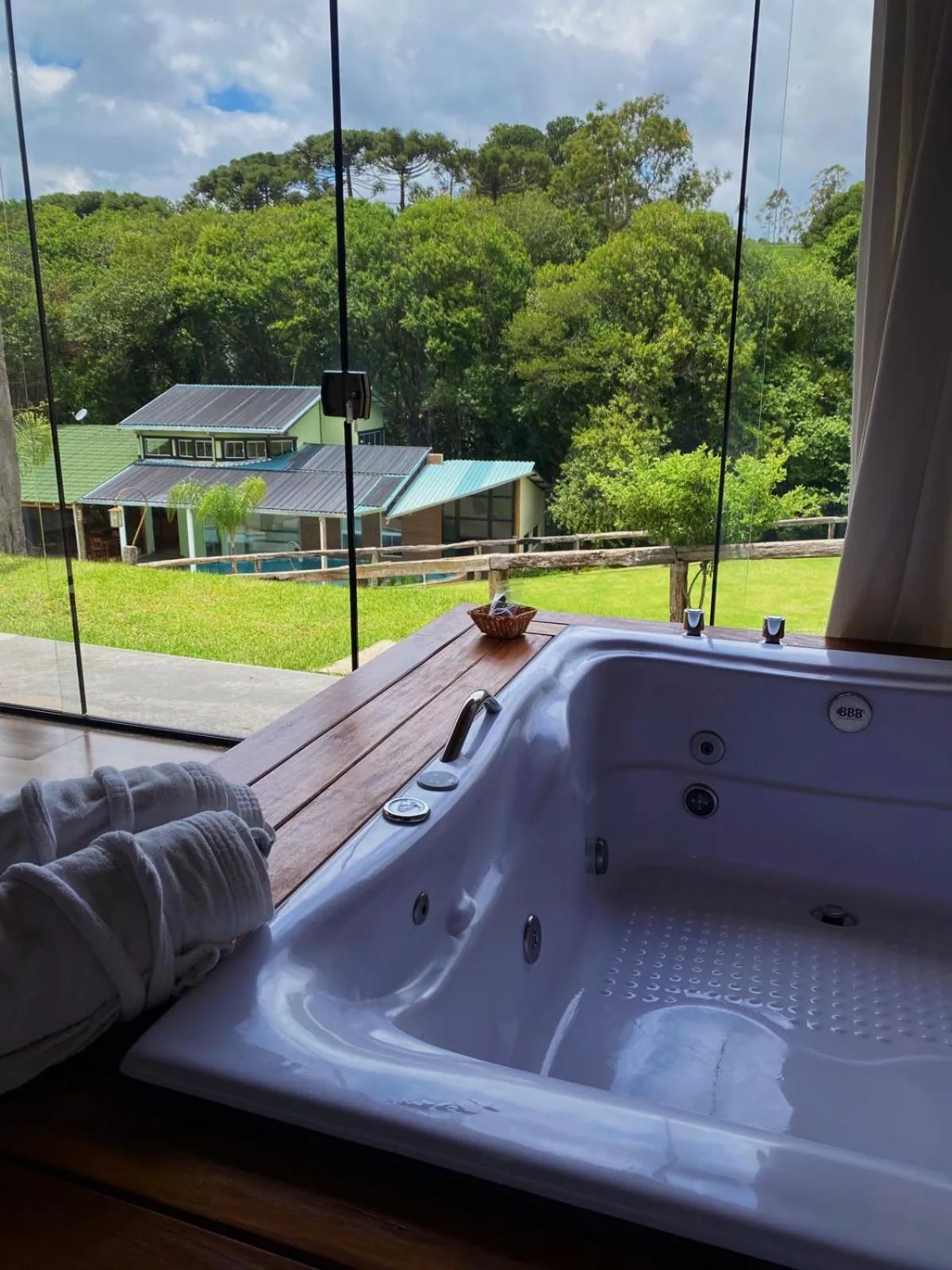 Natural landscape in Pousada Trem Chic