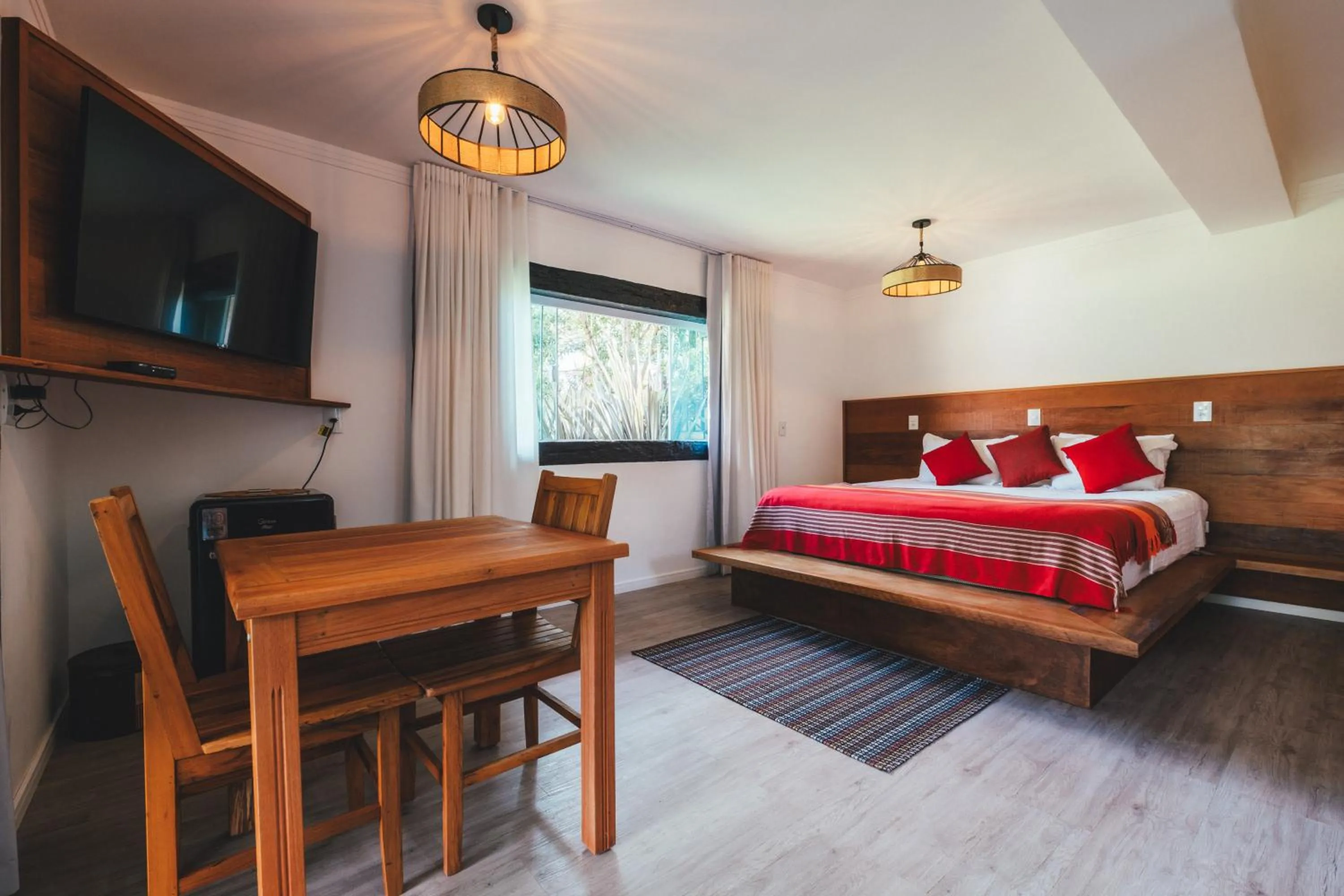 Bed in Pousada Trem Chic