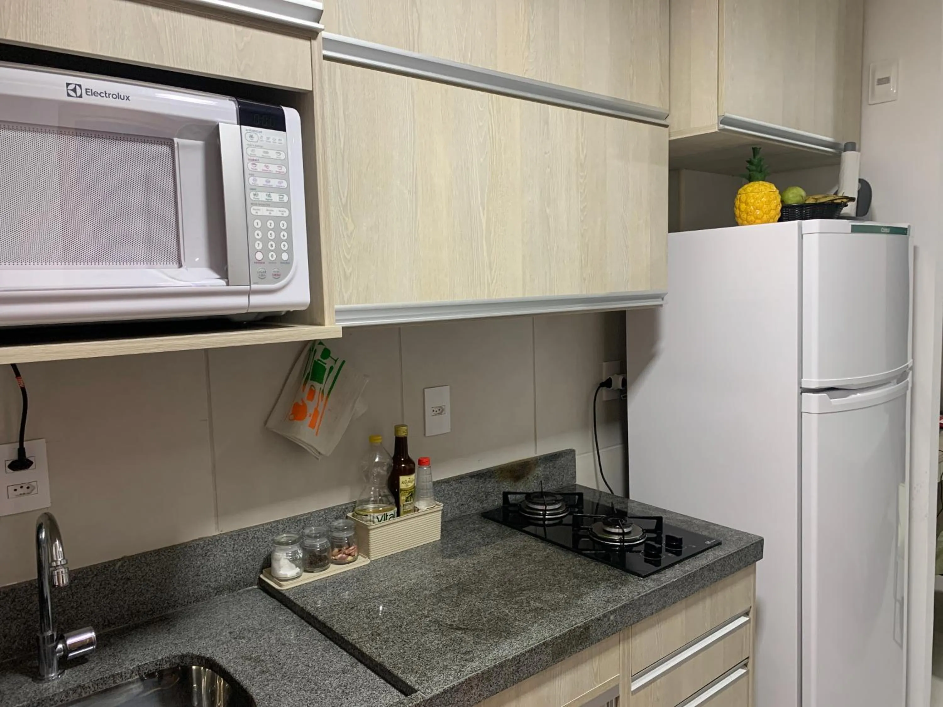 Kitchen or kitchenette in FLAT ECO RESORT PRAIA DOS CARNEIROS