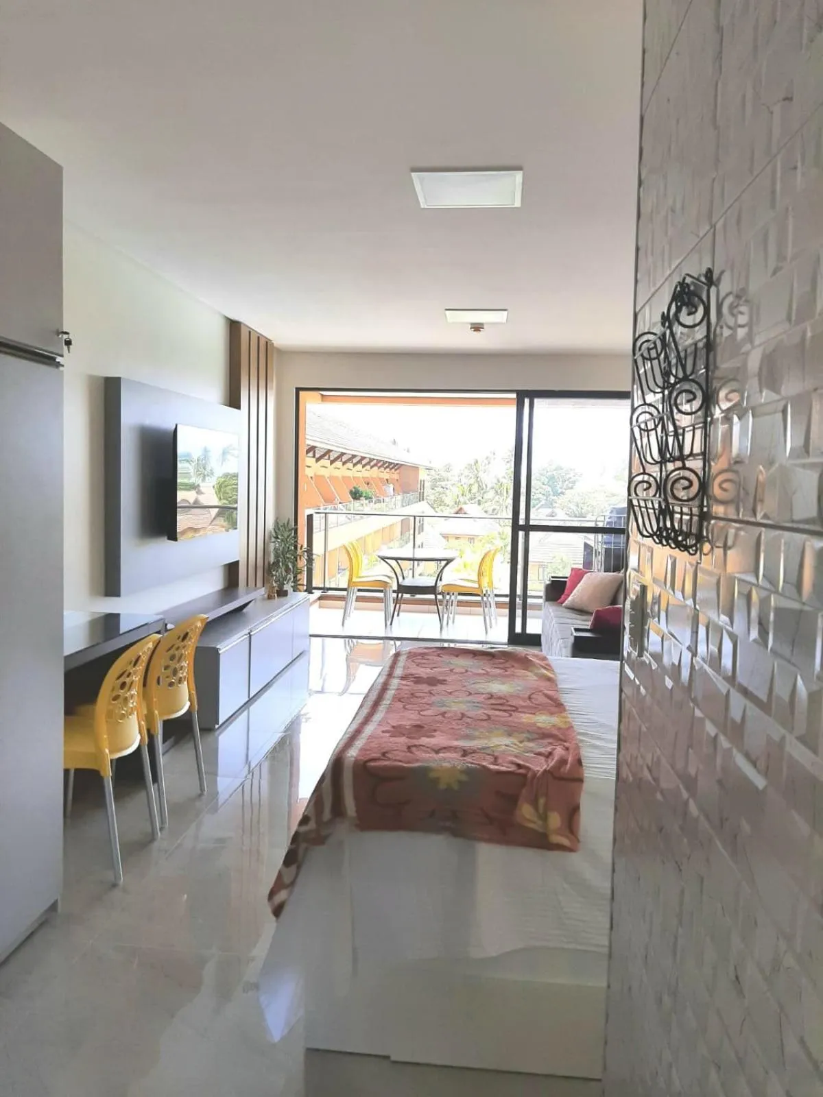 Photo of the whole room, Bed in FLAT ECO RESORT PRAIA DOS CARNEIROS