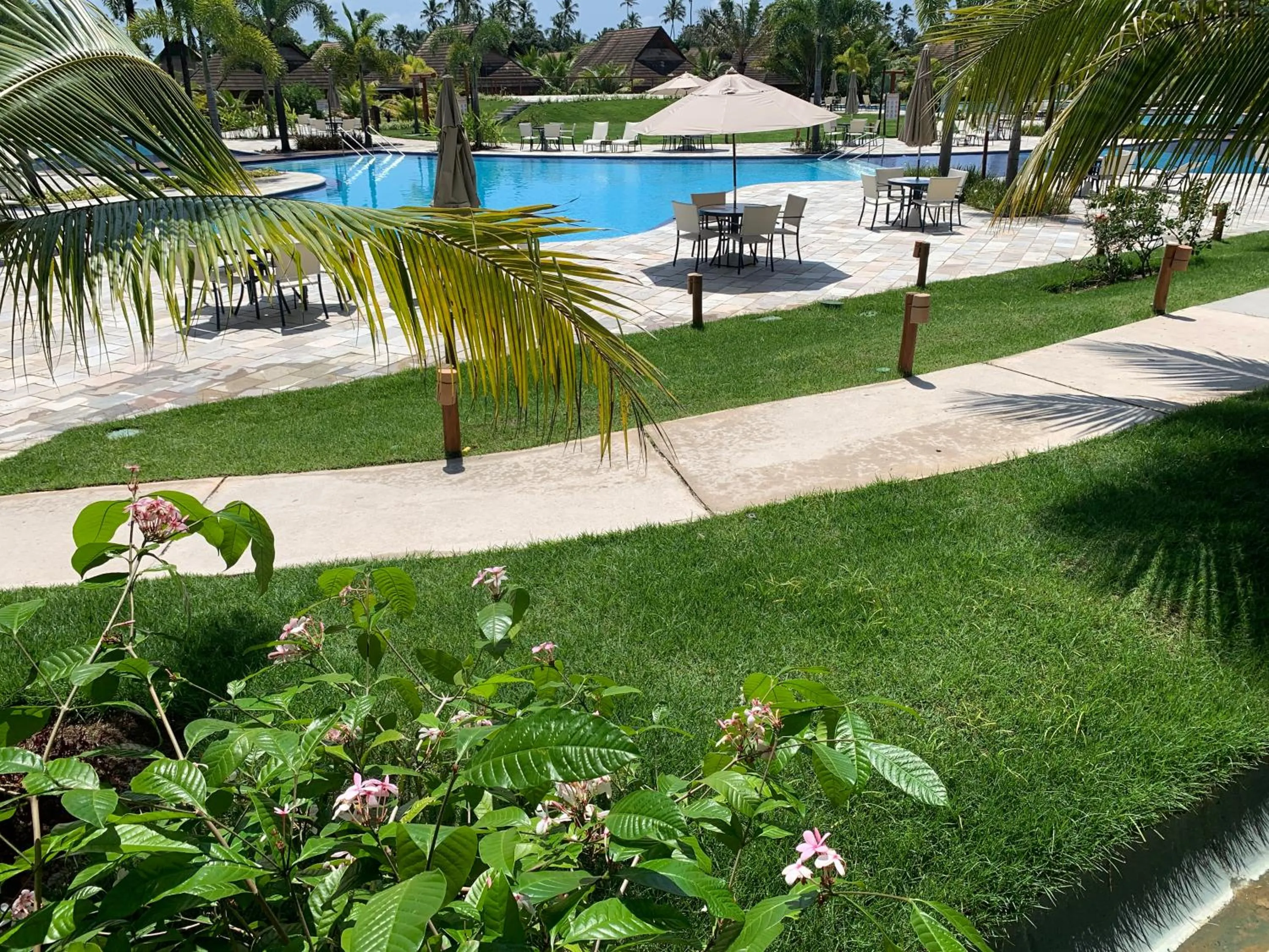 Garden view in FLAT ECO RESORT PRAIA DOS CARNEIROS