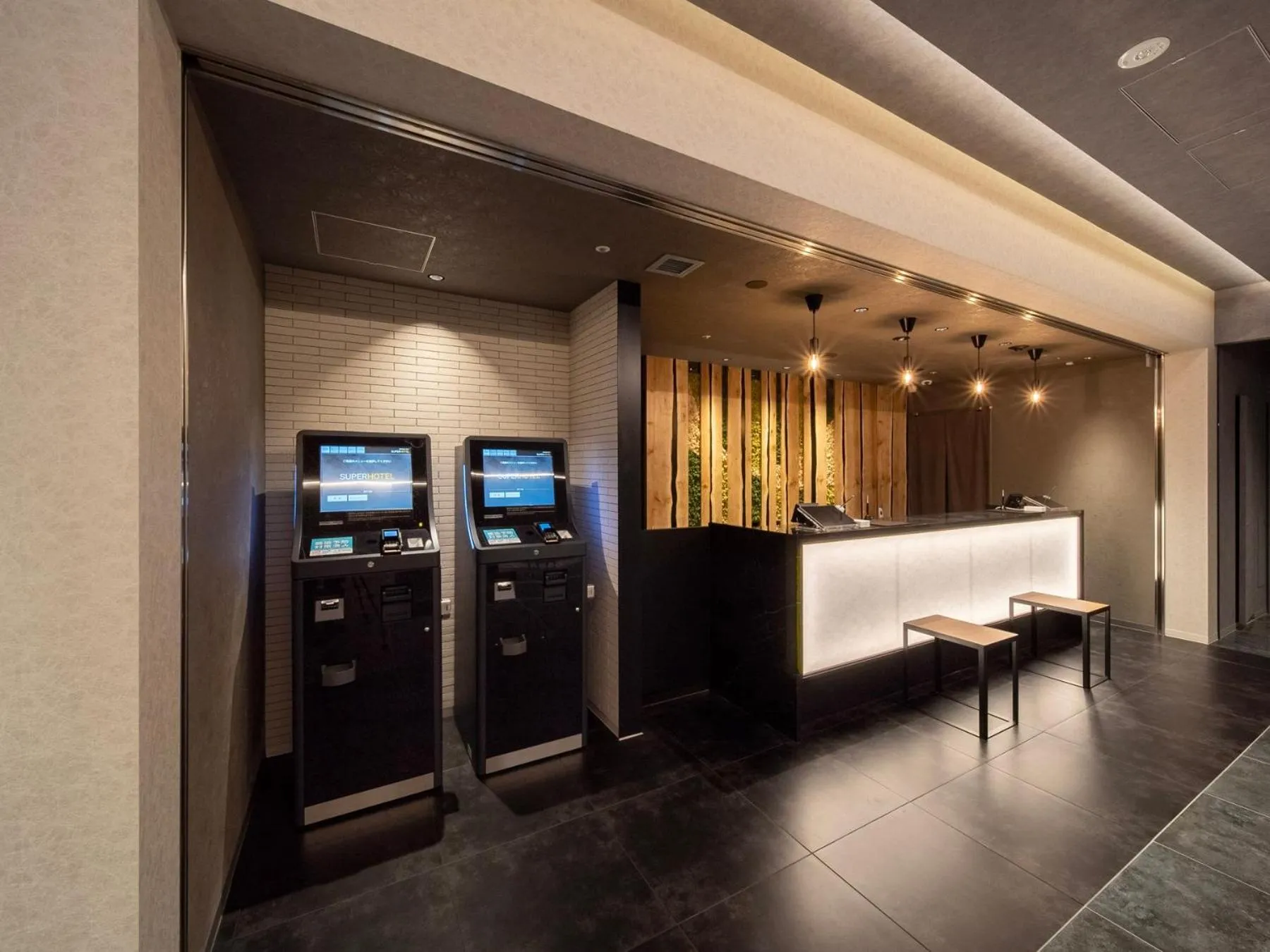 Lobby or reception in Super Hotel Premier Ikebukuro Natural Hot Spring