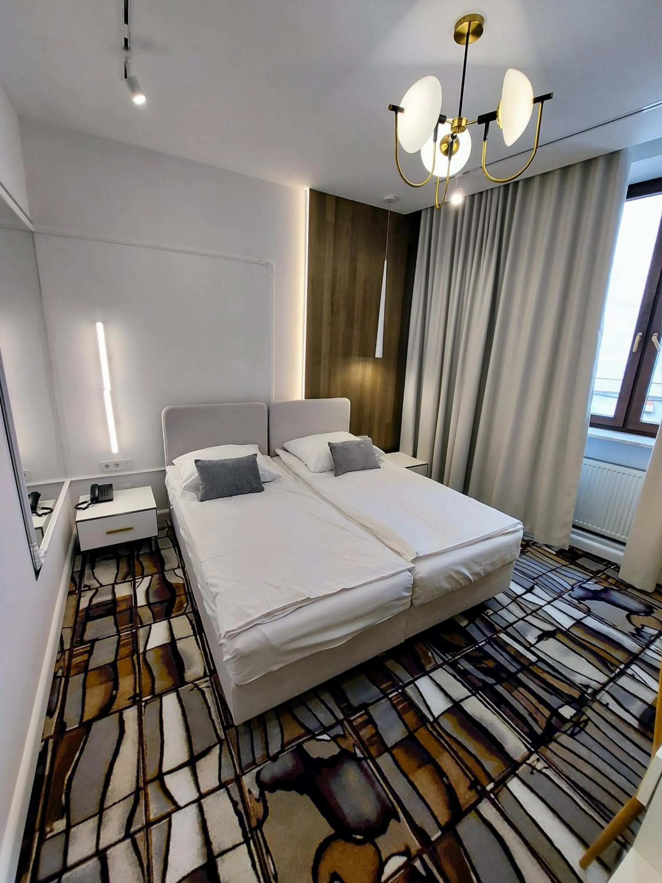 Bed in Hotel Kazimierz