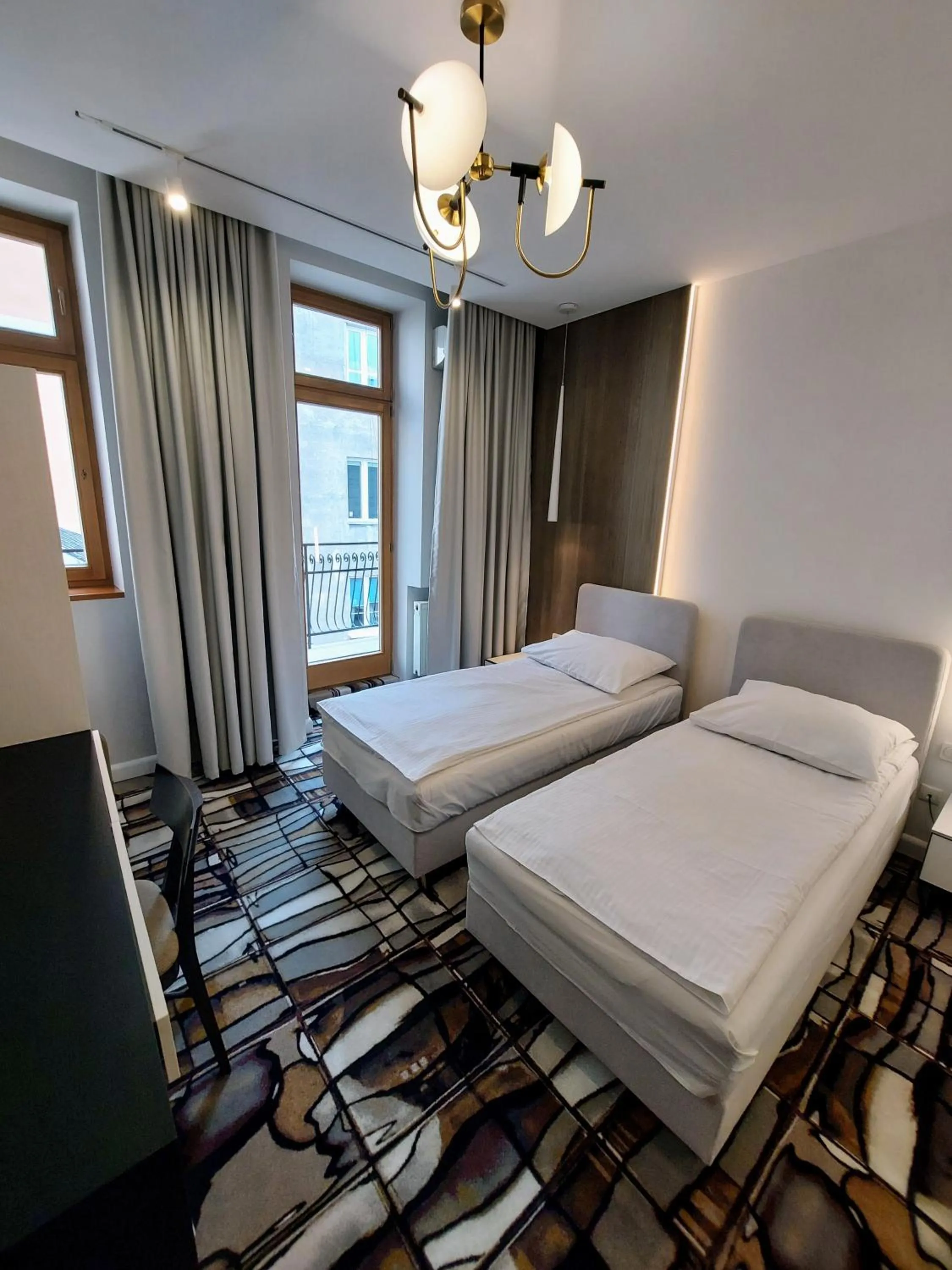 Bed in Hotel Kazimierz