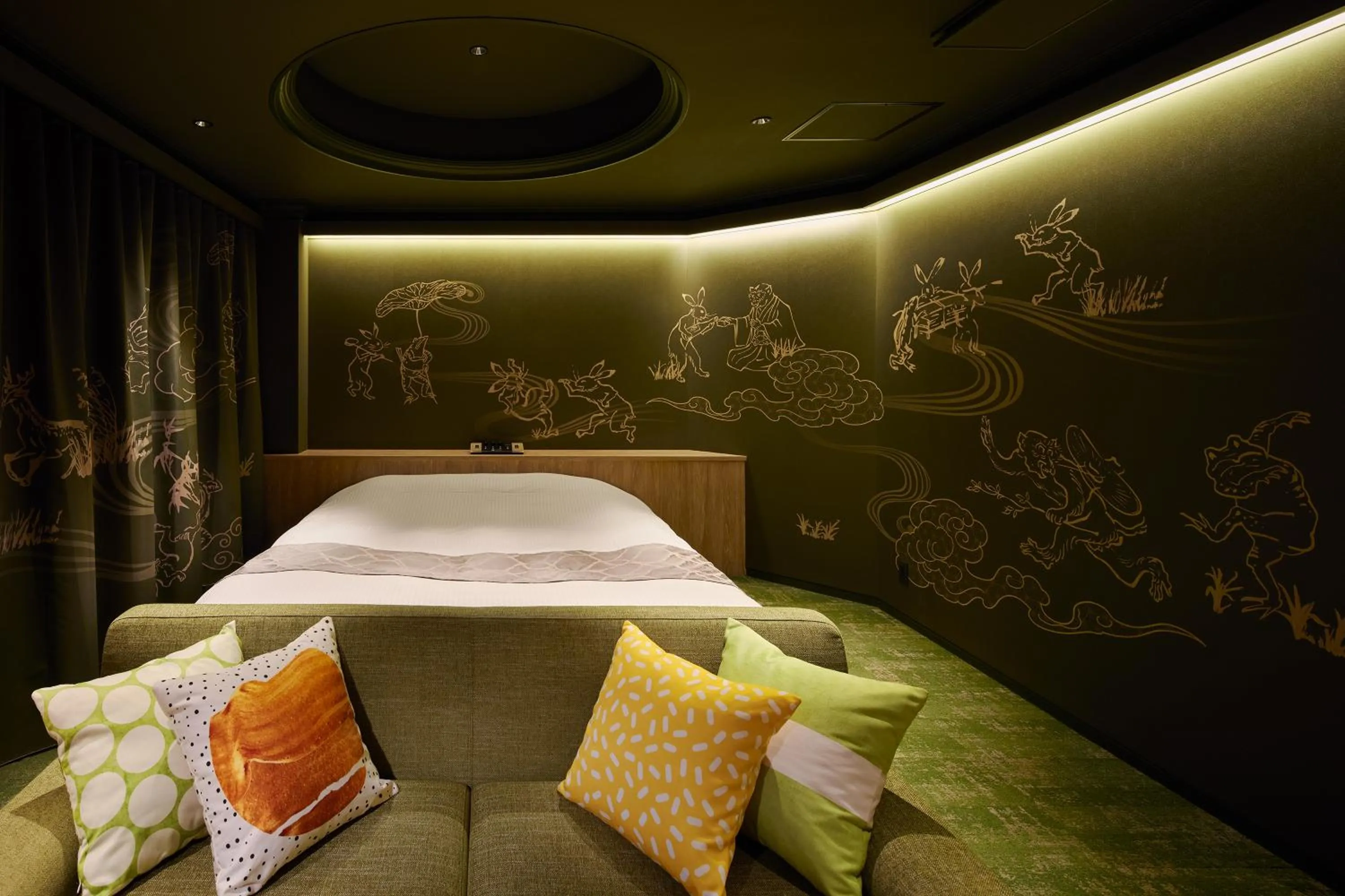 Bedroom in Yatomi Hotel Nuqu Natural Hot Spring