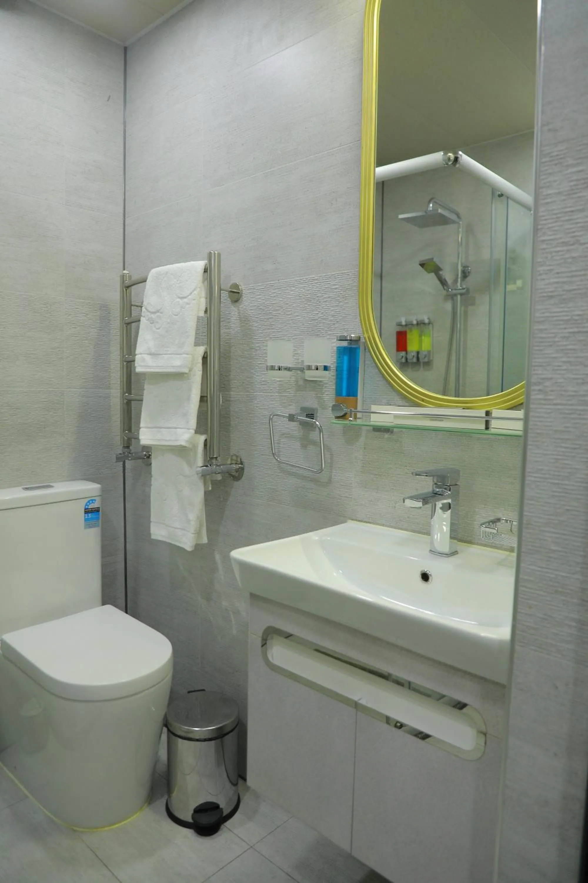 Shower in Human Hotel