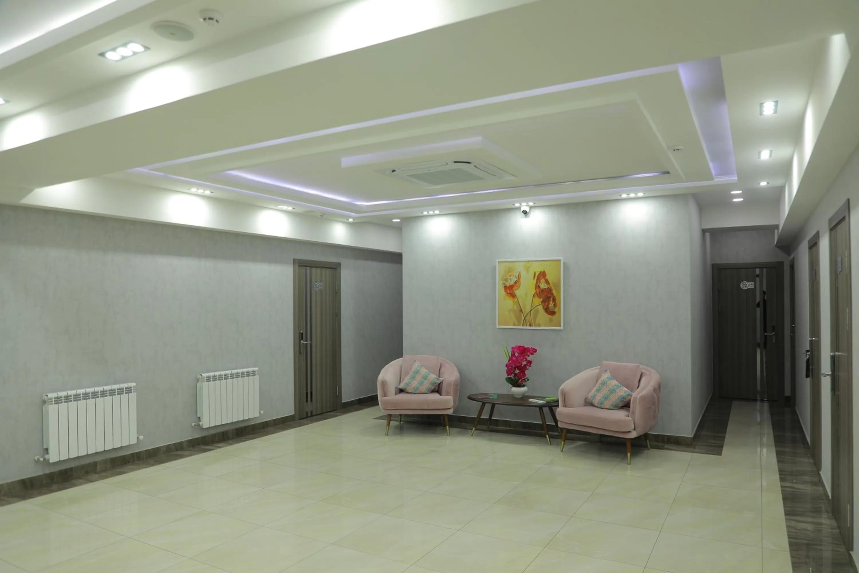 Living room in Human Hotel