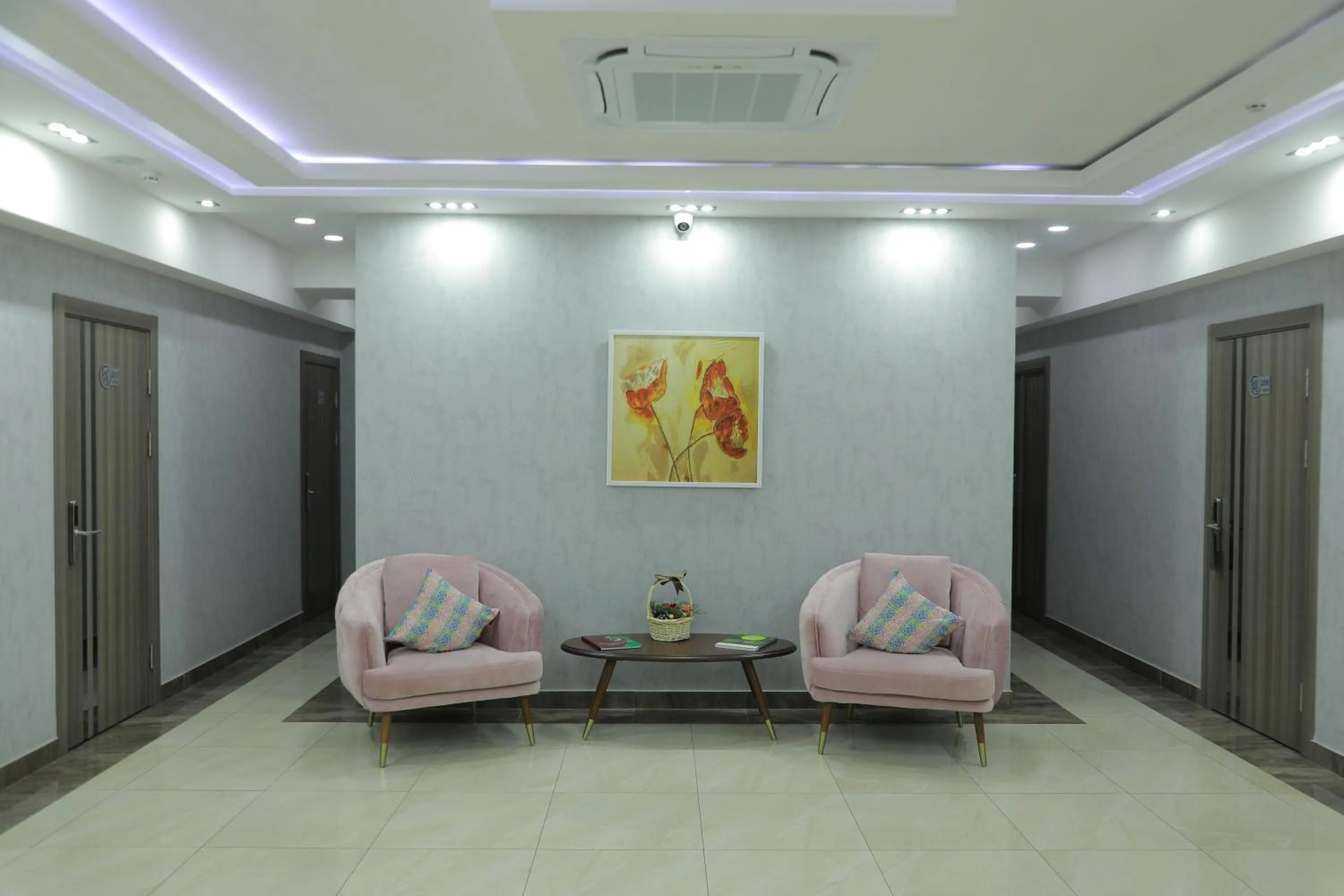 Living room in Human Hotel