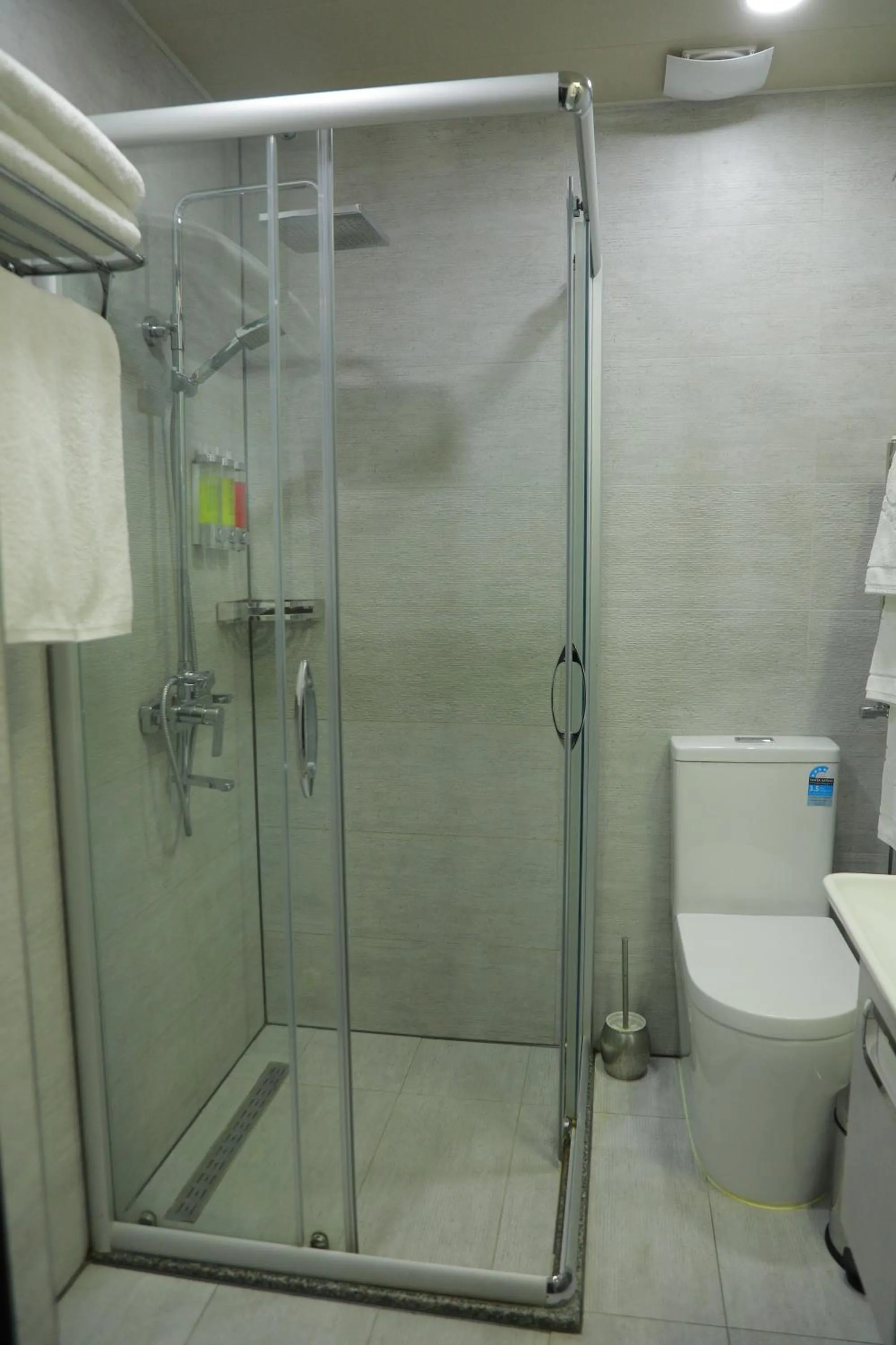 Shower in Human Hotel