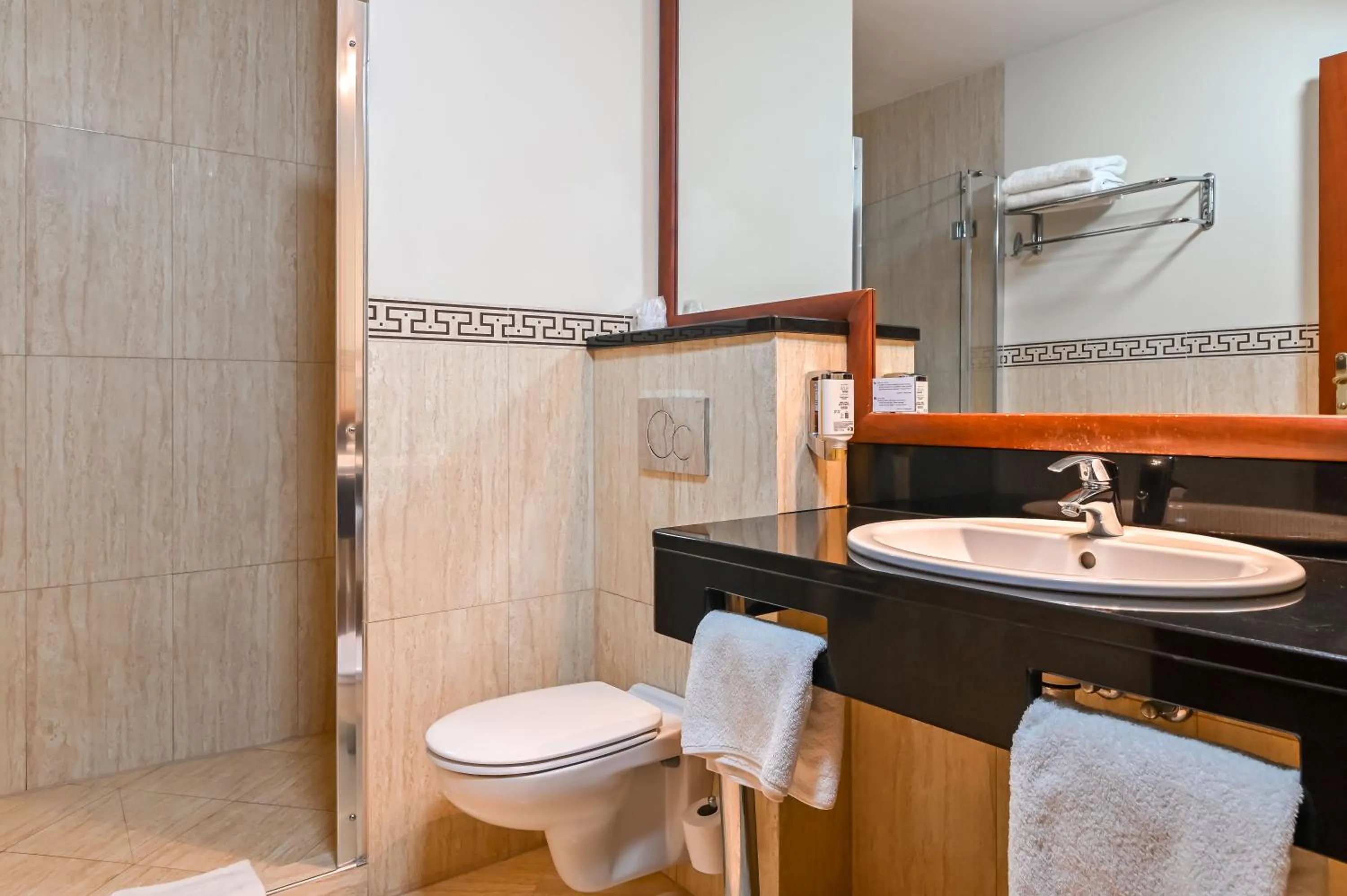 Toilet in Hotel SPA Faltom Gdynia Rumia