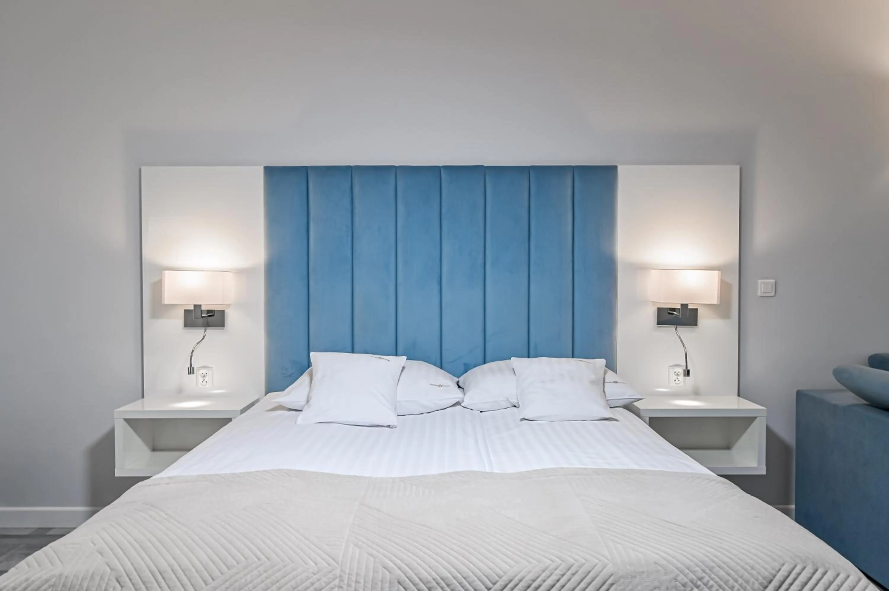 Bed in Hotel SPA Faltom Gdynia Rumia