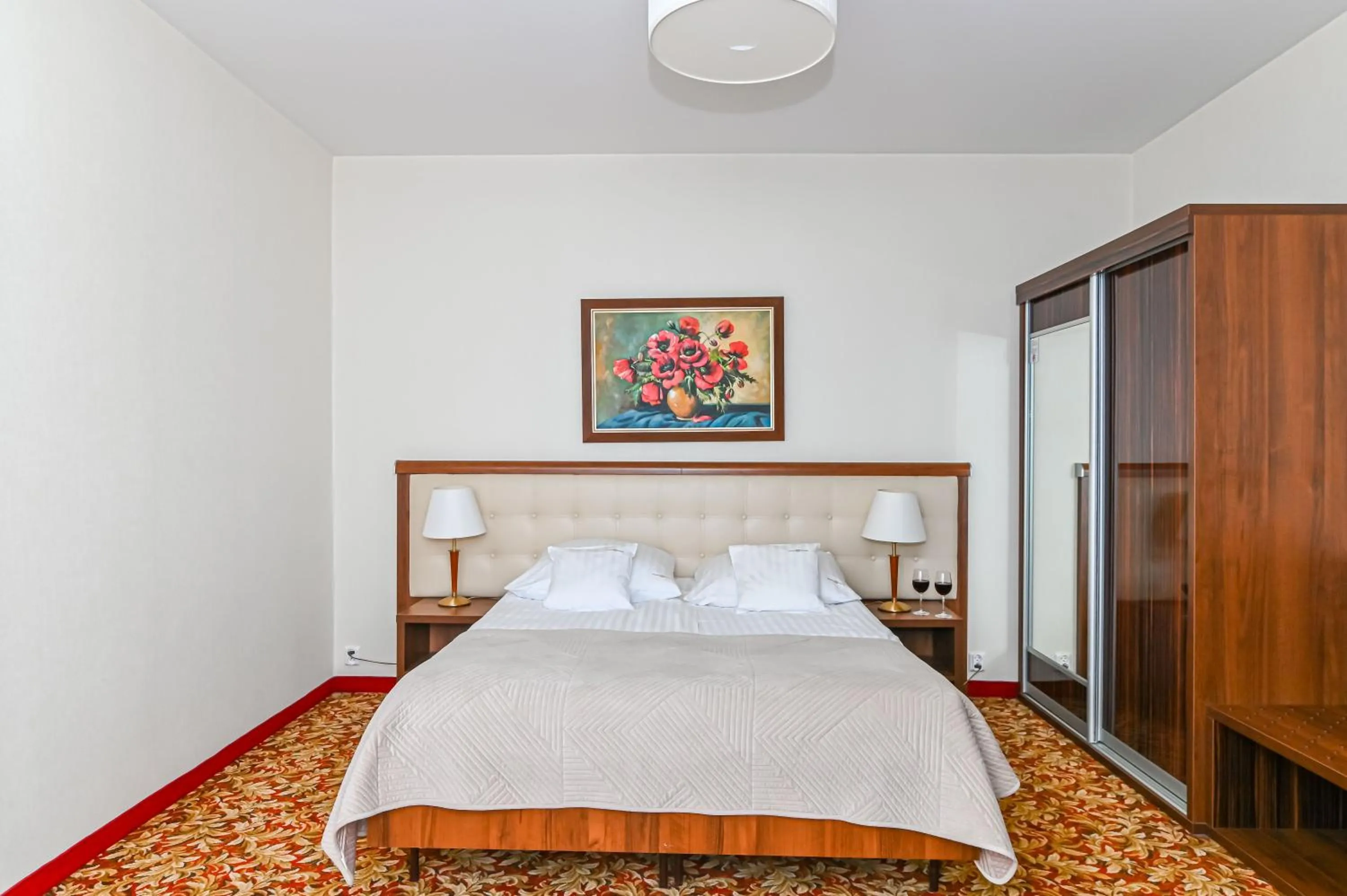 Bed in Hotel SPA Faltom Gdynia Rumia