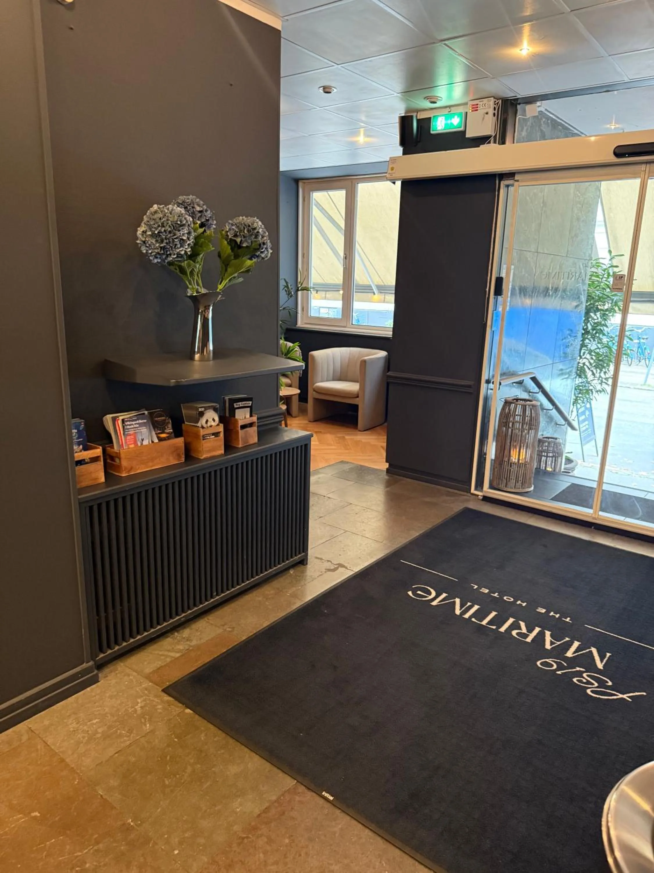 Lobby or reception in Hotel Maritime