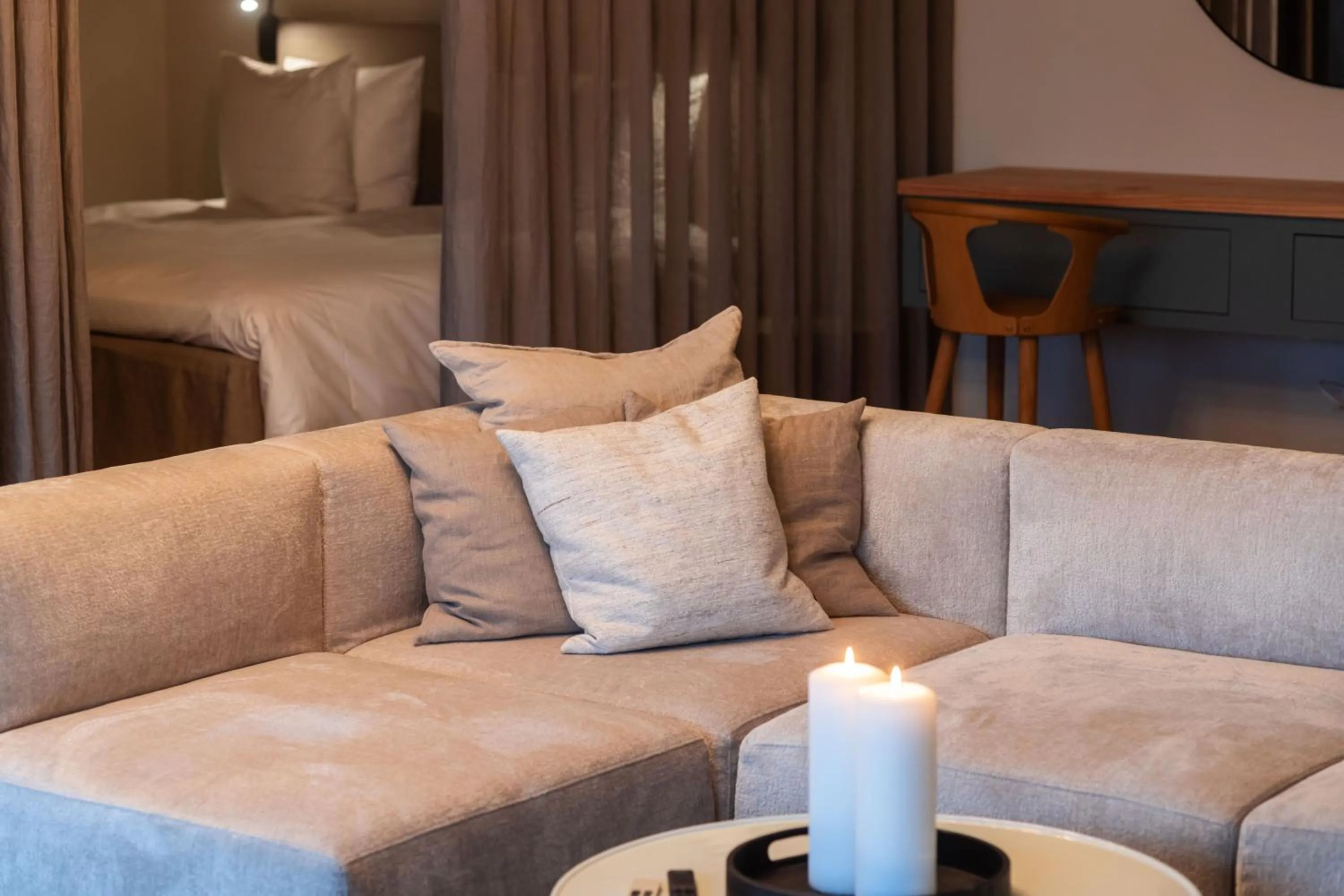 Seating area in Hotel Maritime