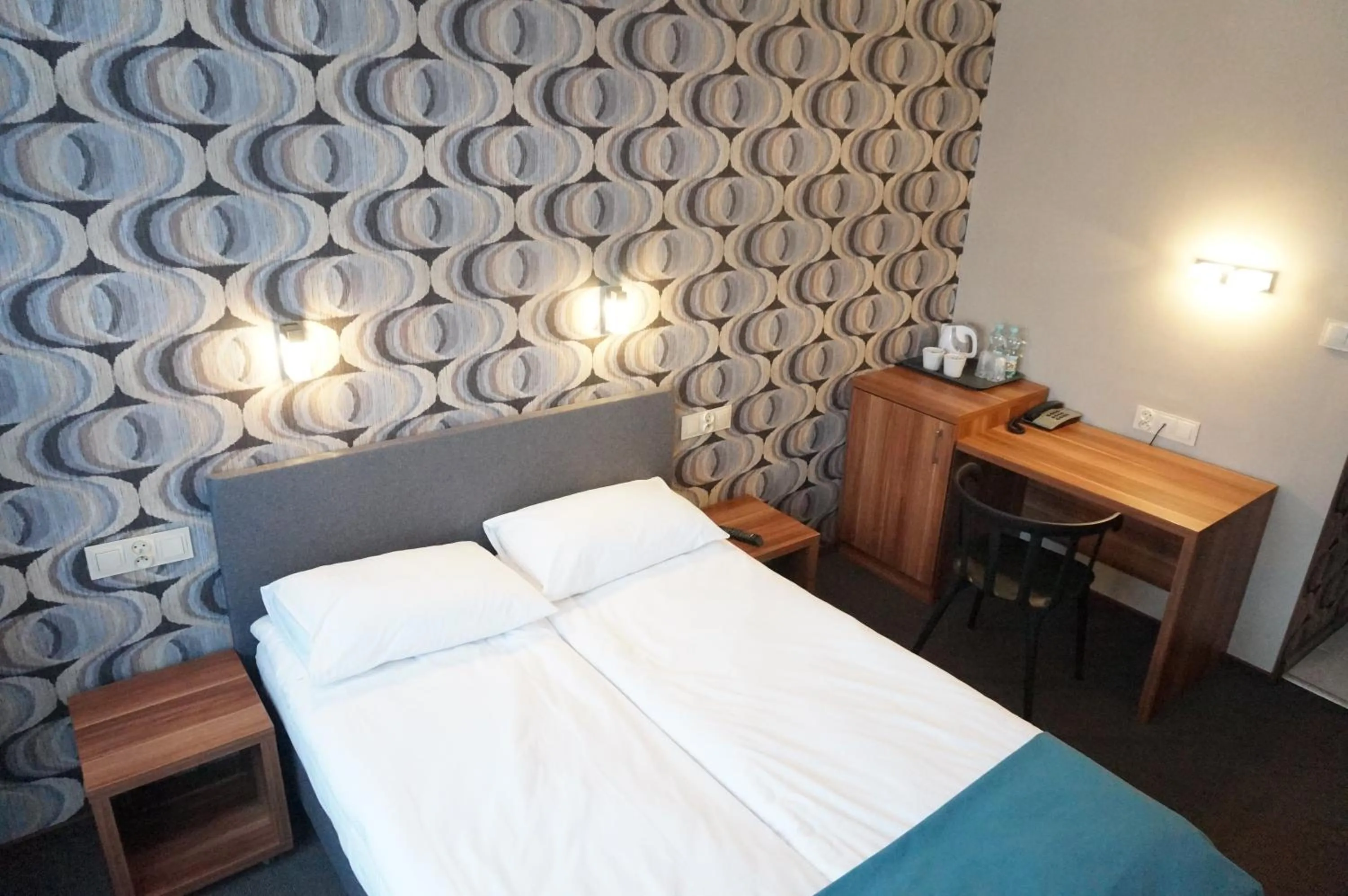 Bed in Hotel Mazowiecki Łódź