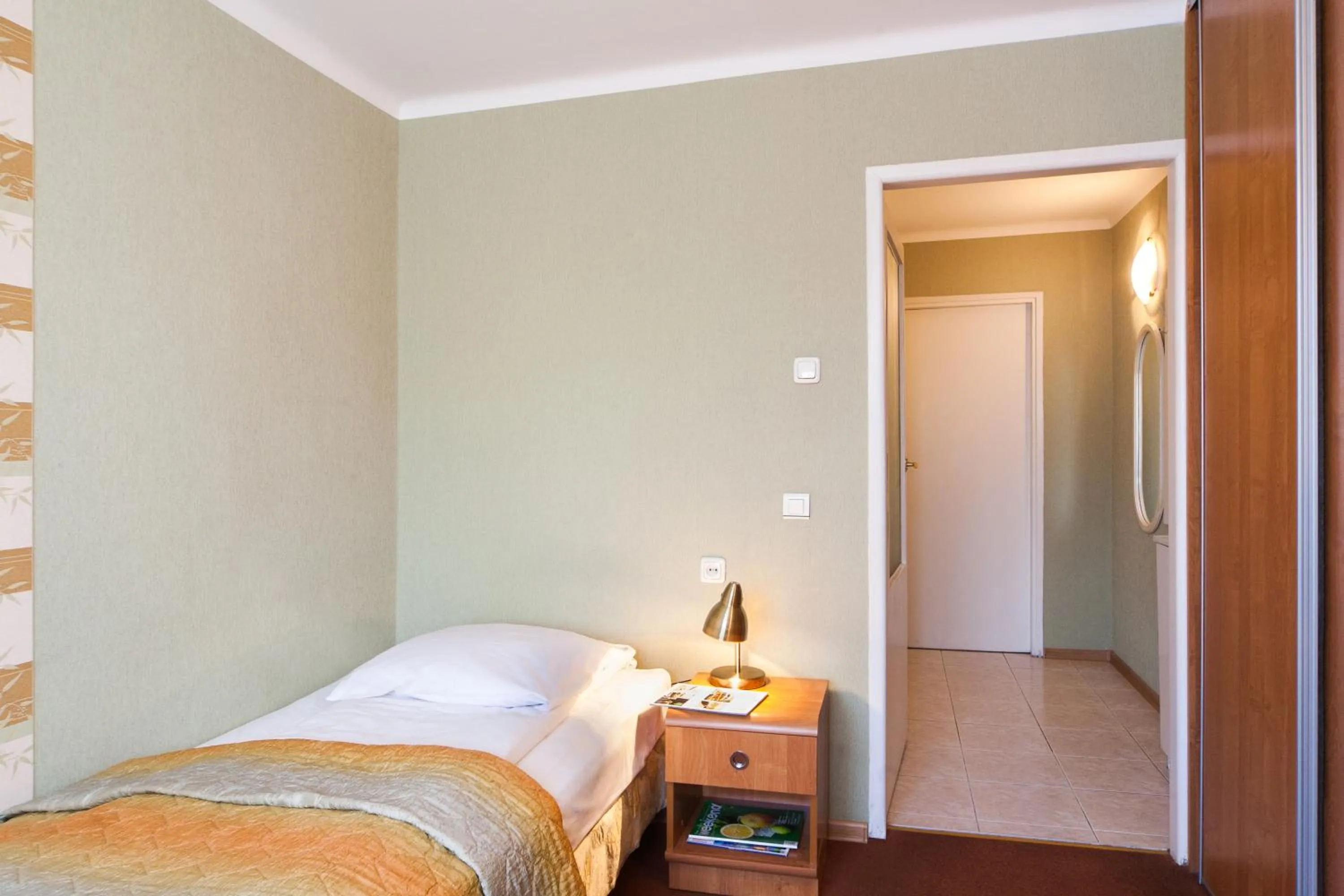 Bed in Hotel Mazowiecki Łódź