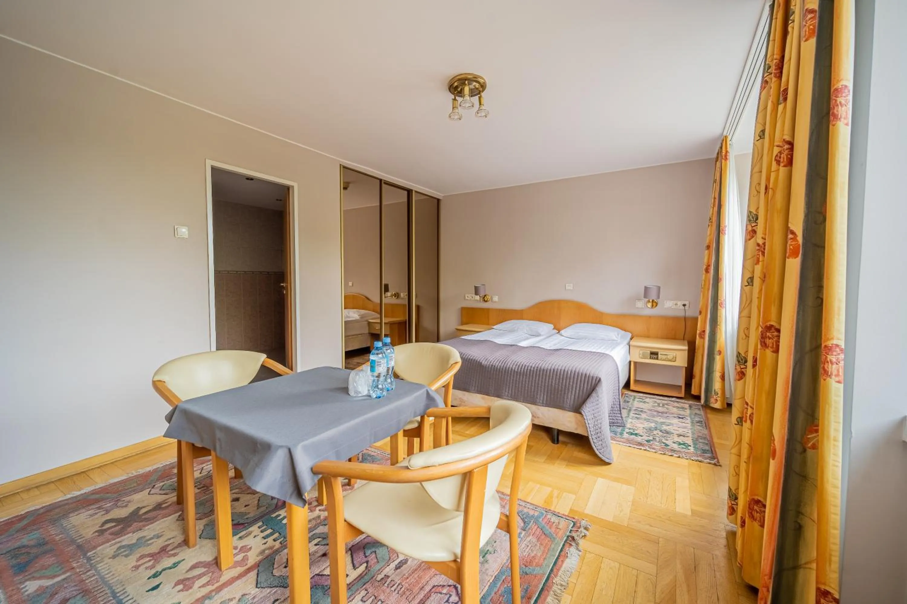 Bed in Hotel Mazowiecki Łódź