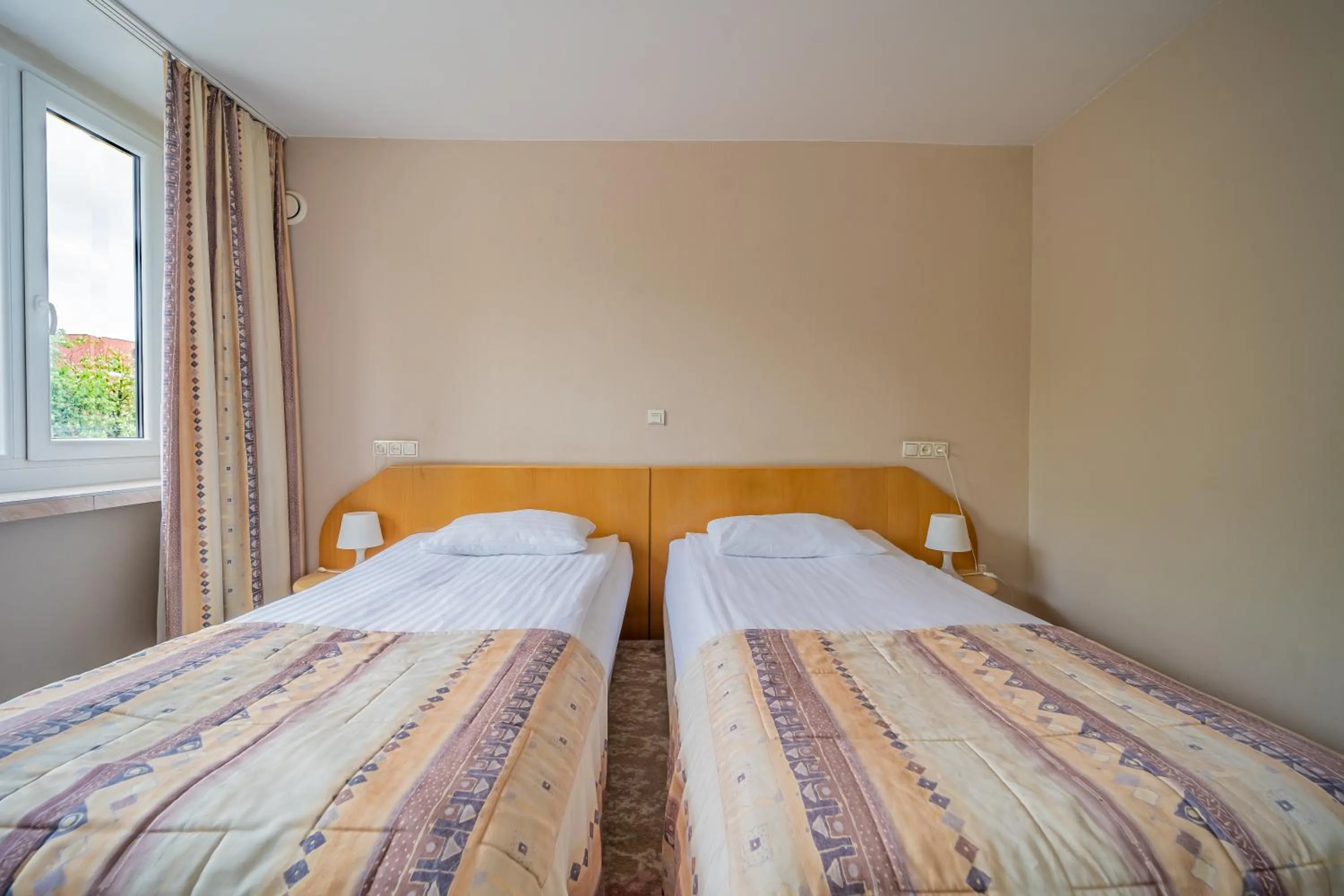 Bed in Hotel Mazowiecki Łódź