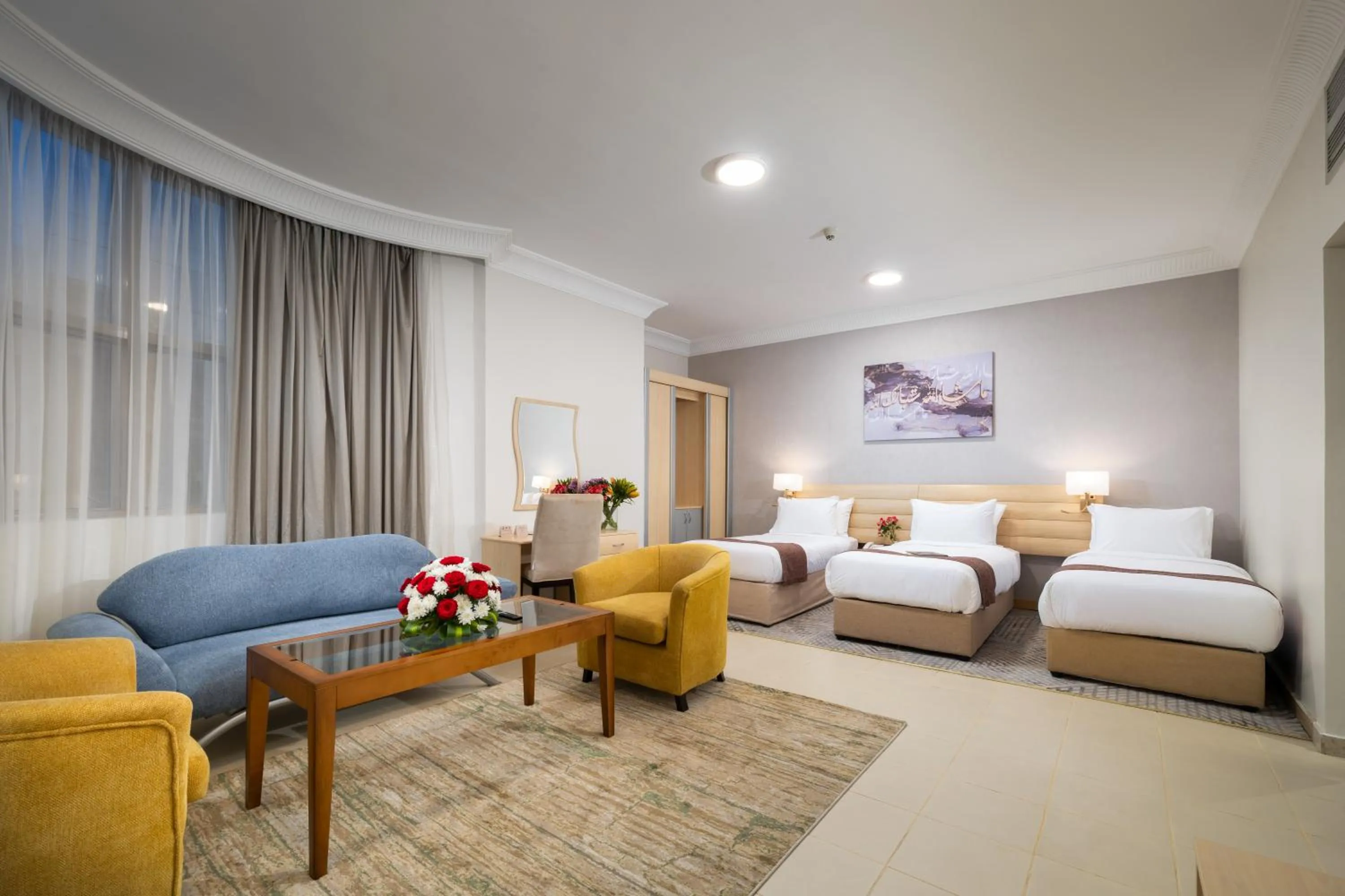 Bedroom, Bed in Emaar Al Noor