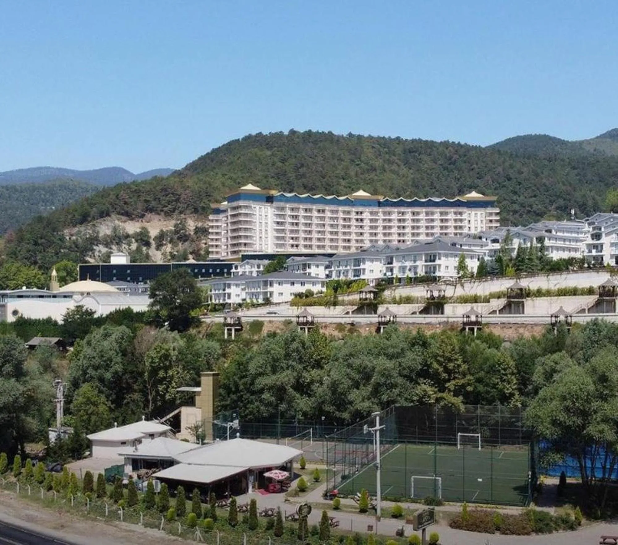 Property building in Sarot Thermal Palace Tatil Köyü - Halal Hotel