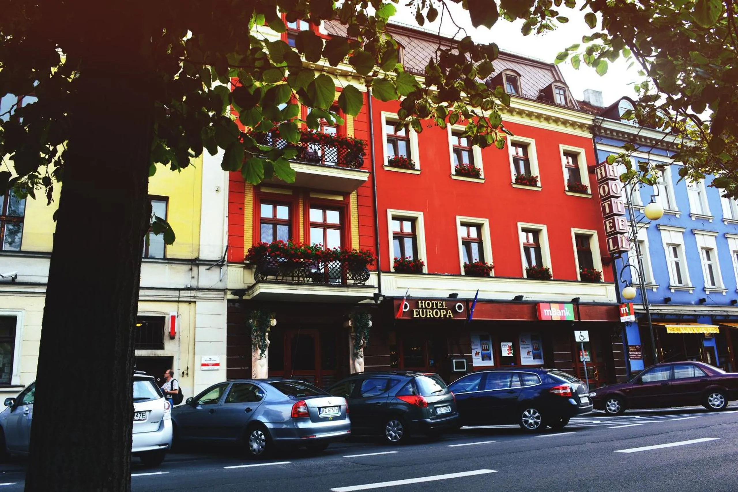 Facade/entrance in Hotel Europa
