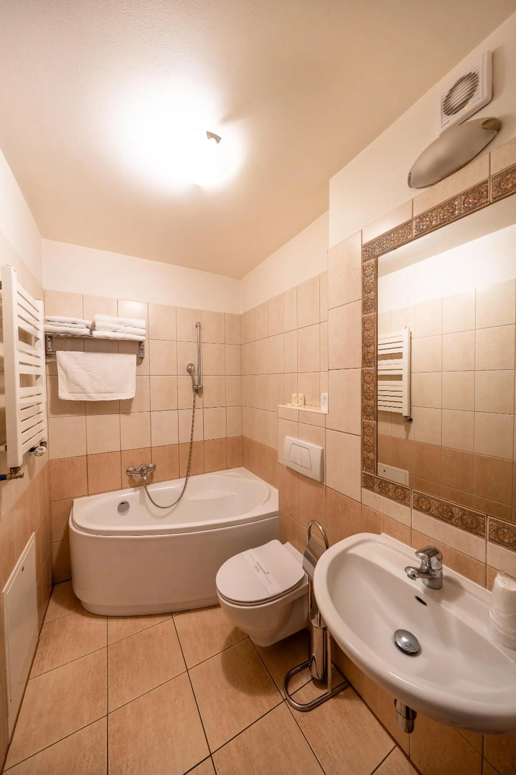 Shower in Hotel Secesja