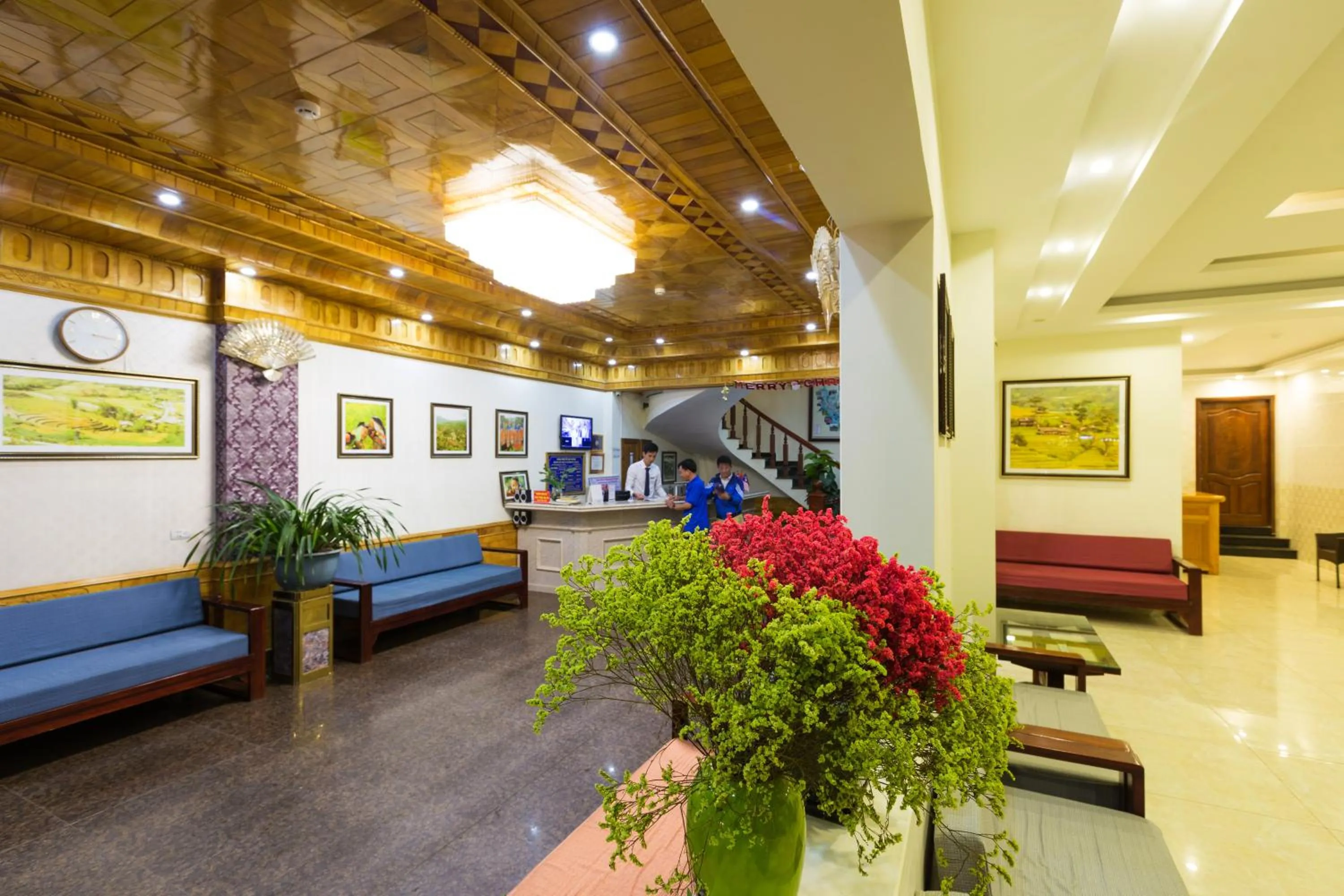 Lobby or reception in London Sa Pa Hotel