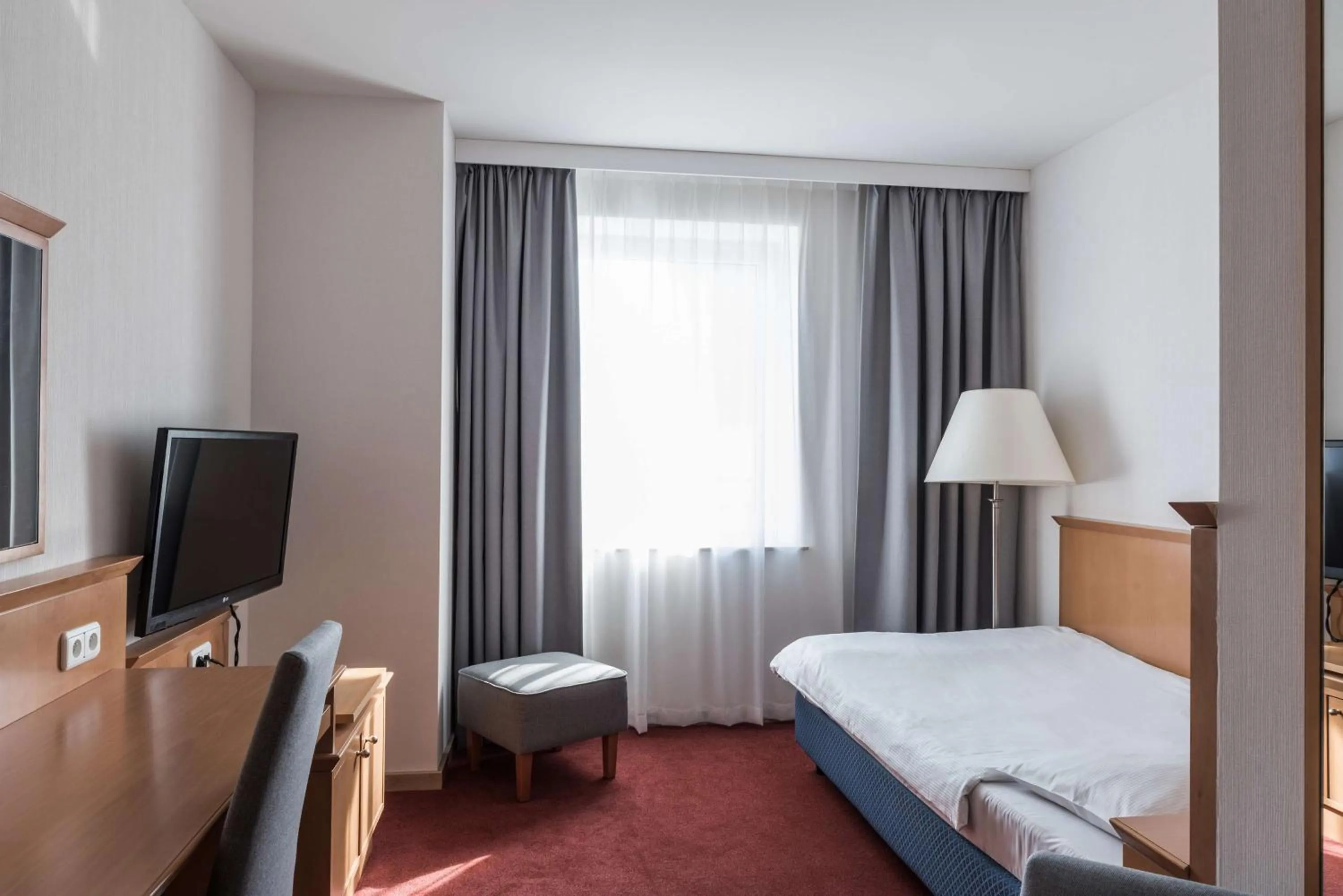 Bedroom, Bed in Scandic Gdańsk