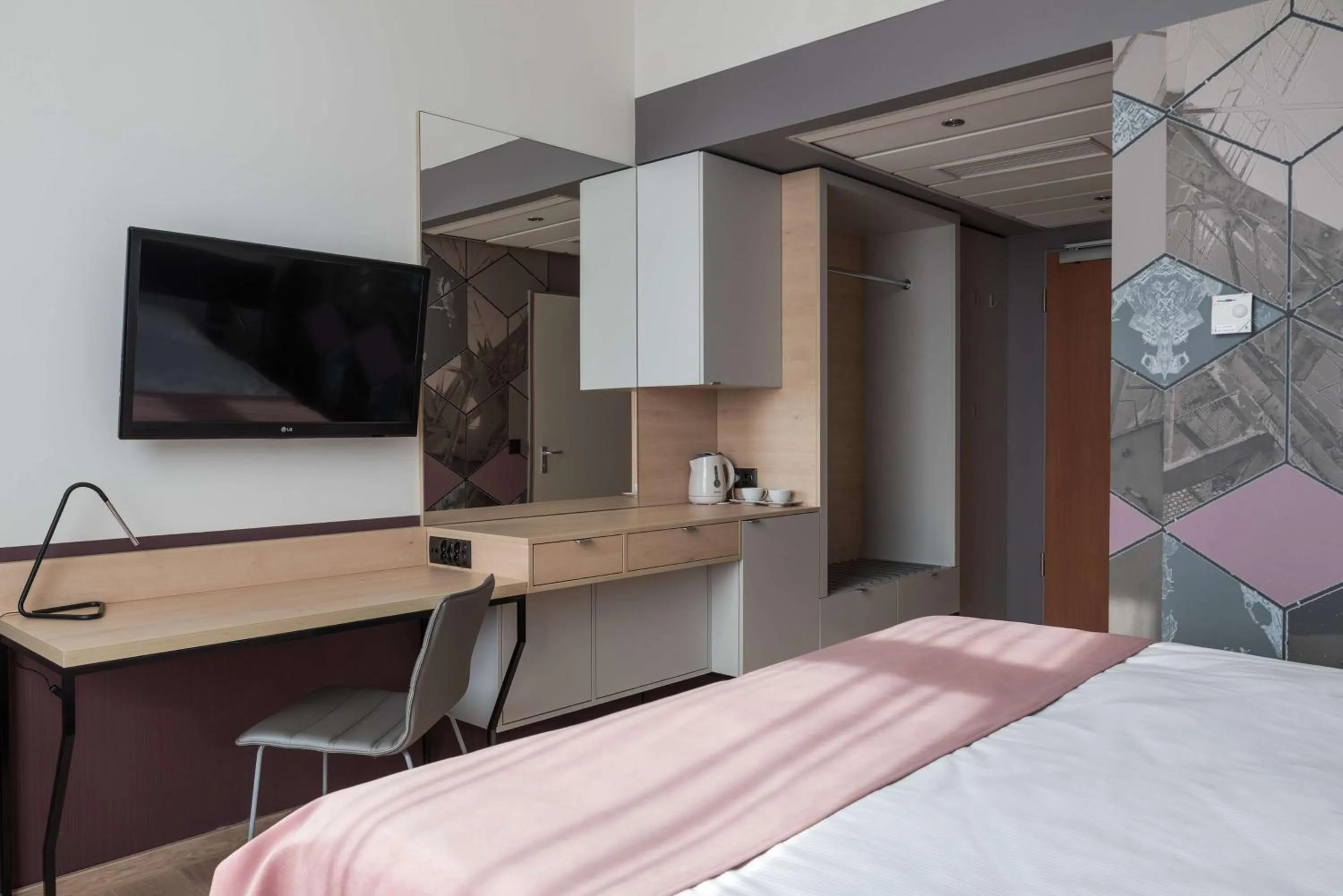 Bedroom, Bed in Scandic Gdańsk