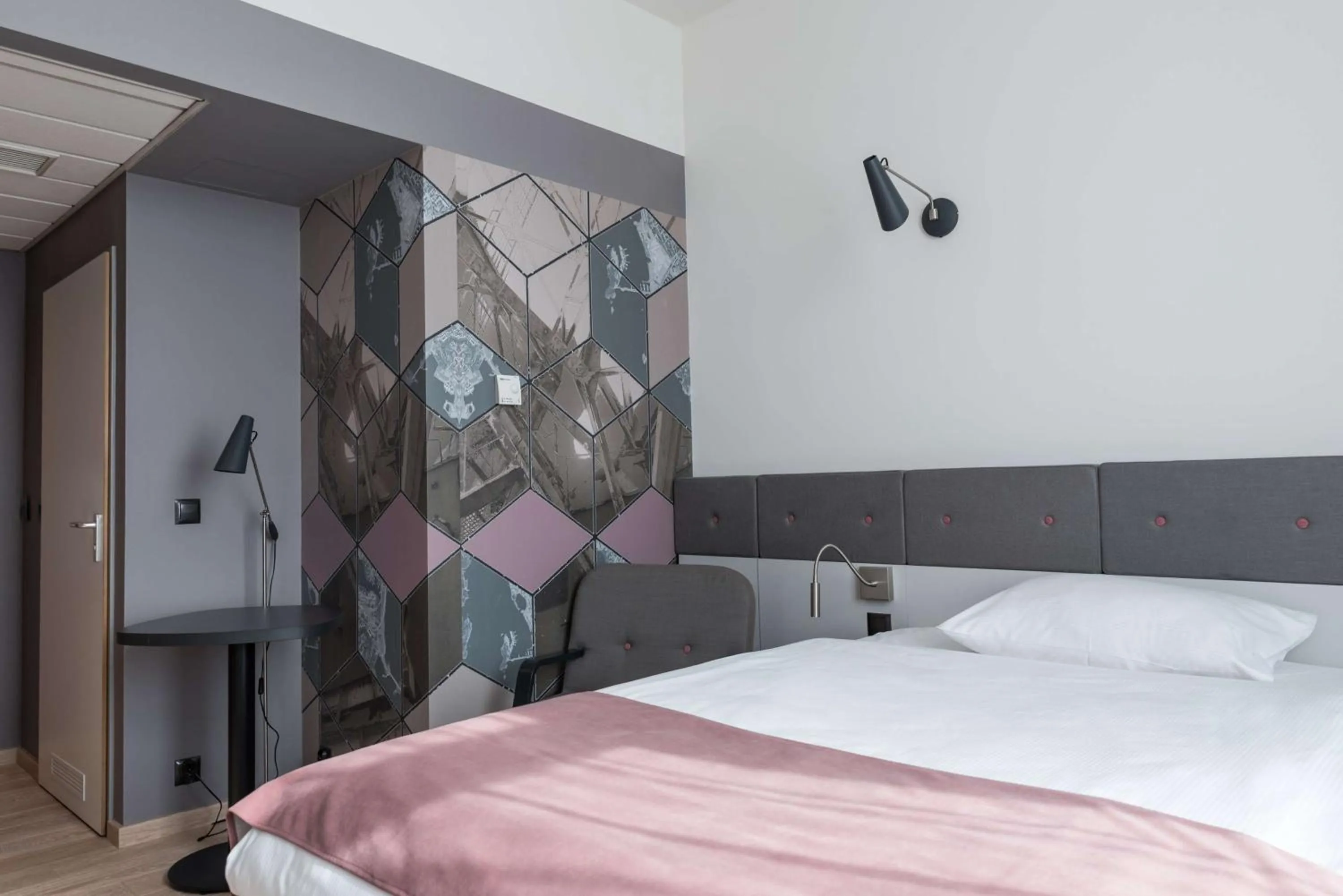 Bedroom, Bed in Scandic Gdańsk