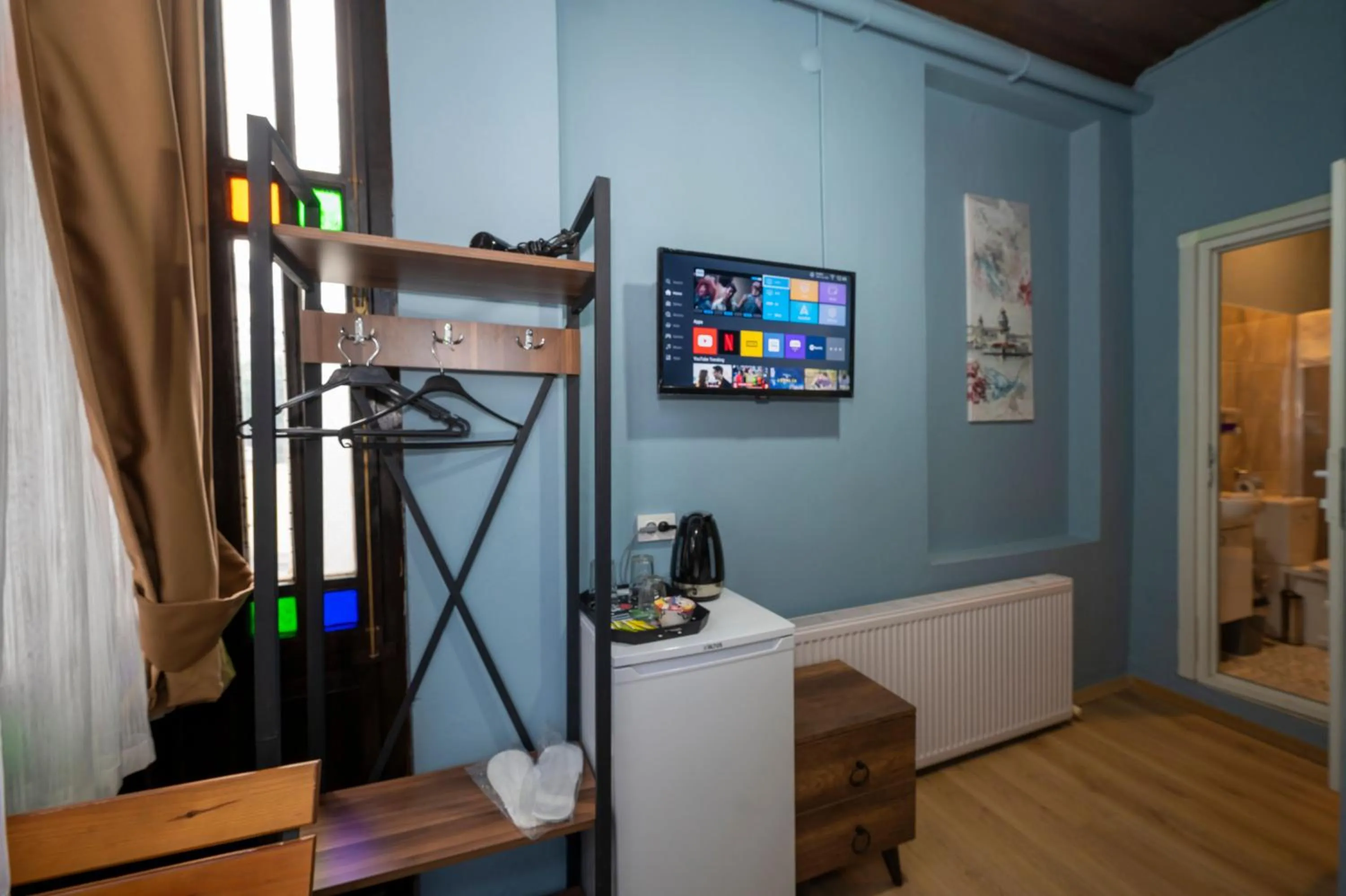 Bed in Taksim Antique Hotel