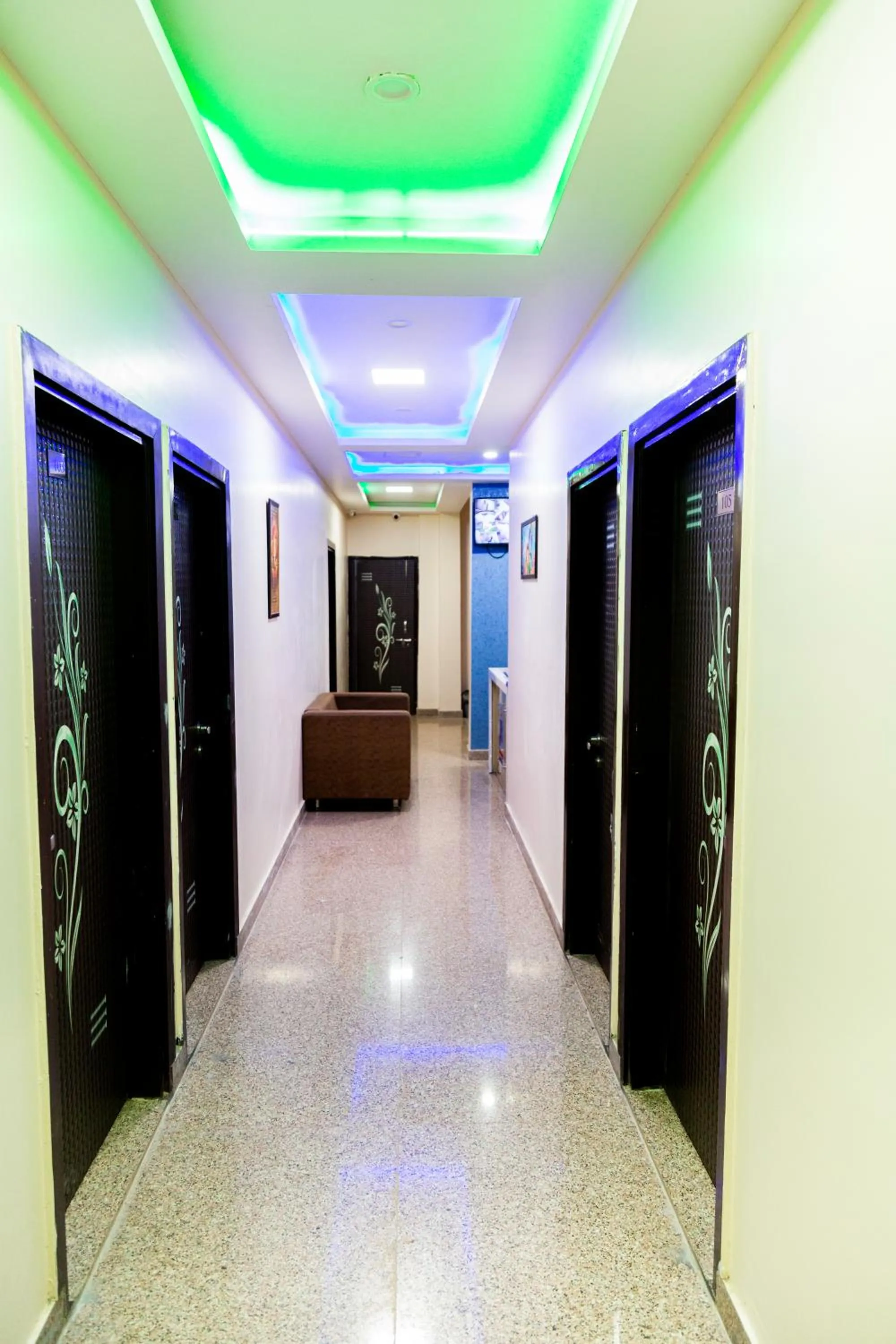 Lobby or reception in Jagdambey Hotel