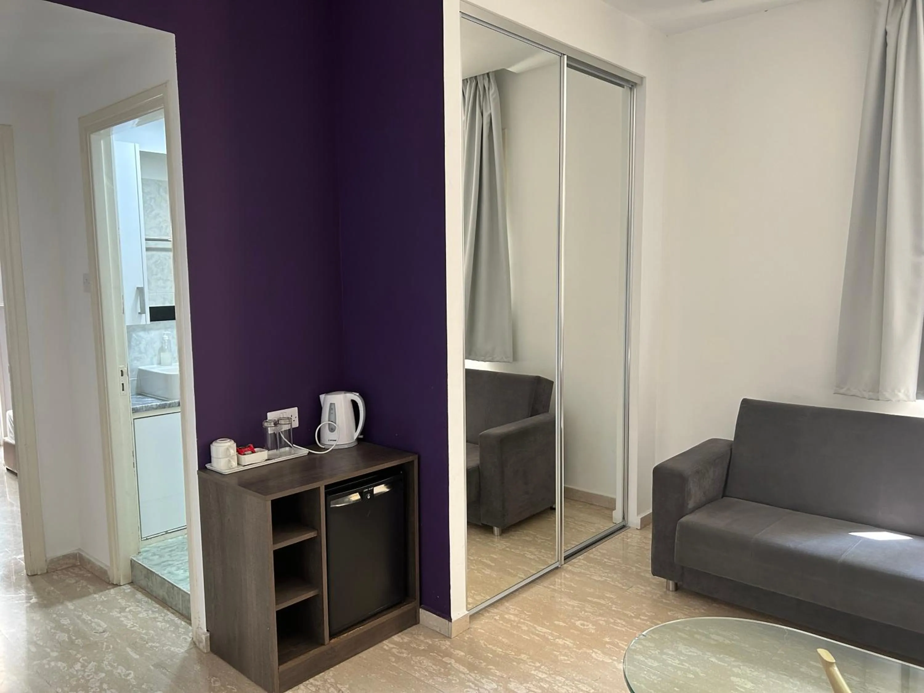 Living room in St Elena Boutique Residence