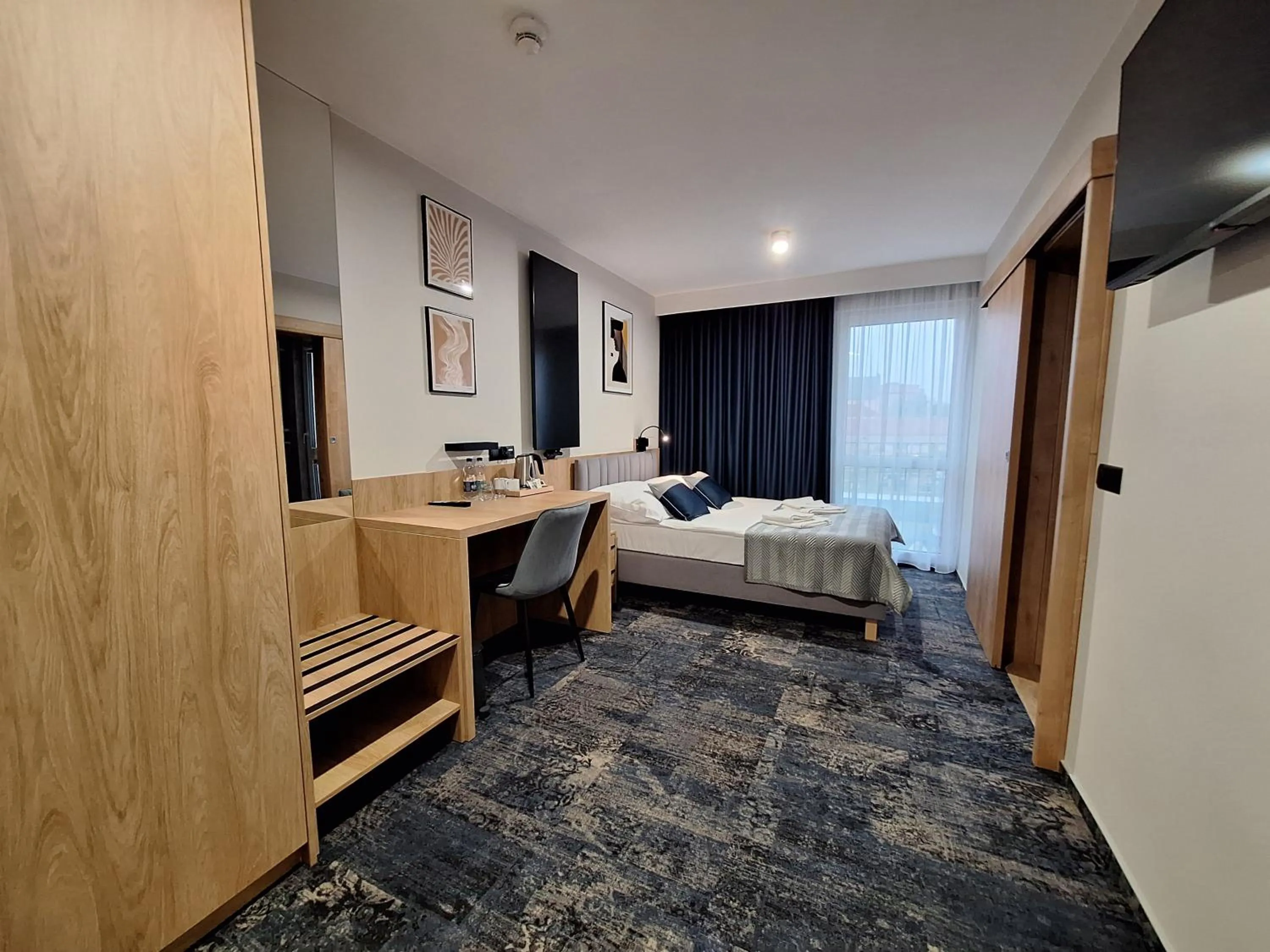 Bed in Hotel Gromada Łomża