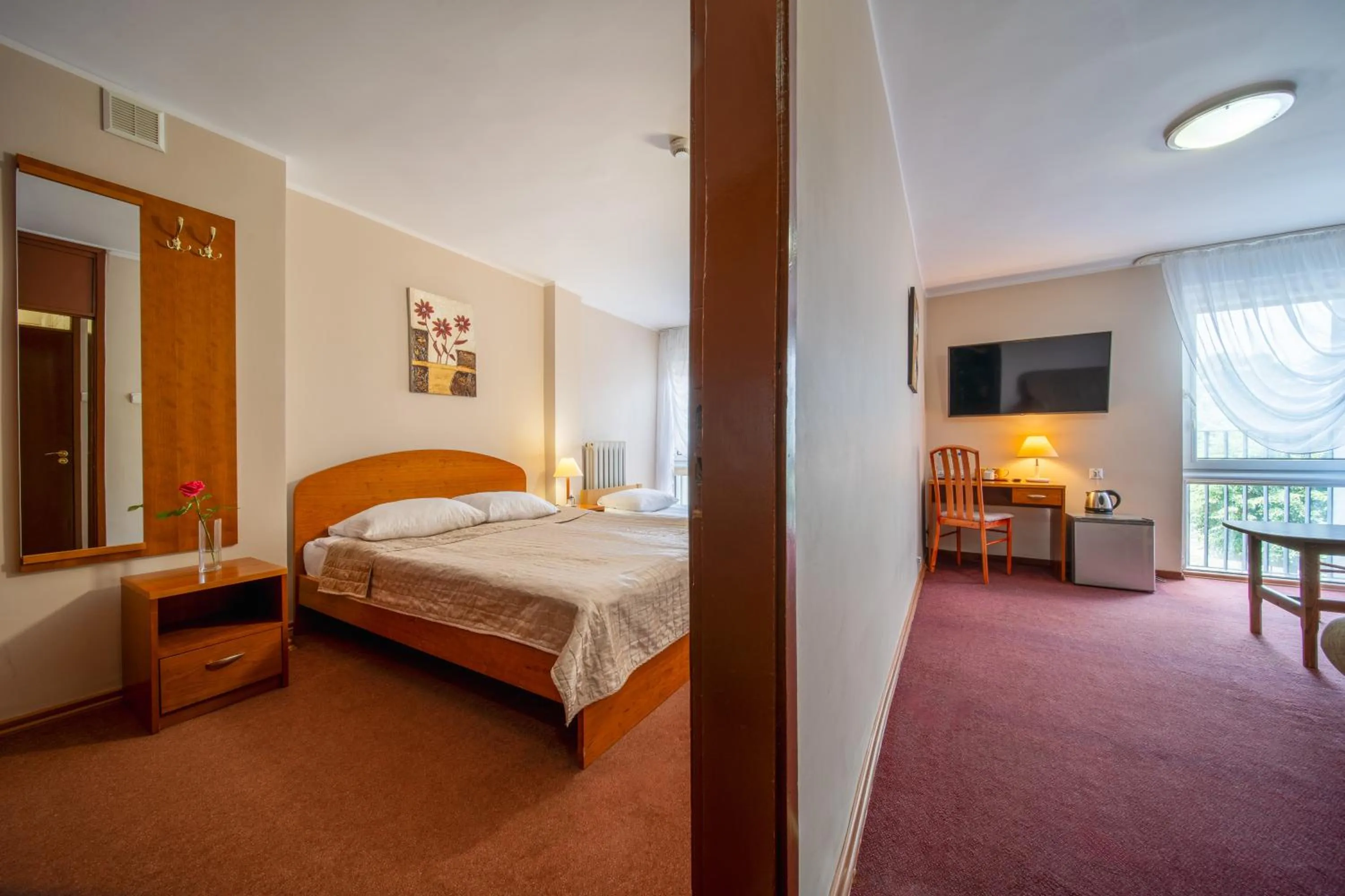 Photo of the whole room, Bed in Hotel Gromada Łomża