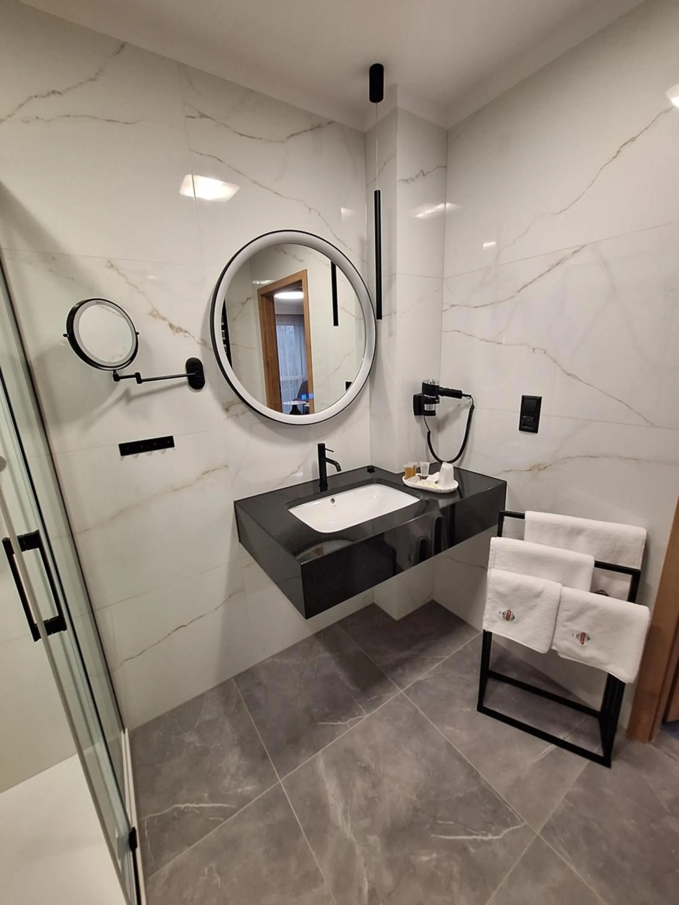 Bathroom in Hotel Gromada Łomża