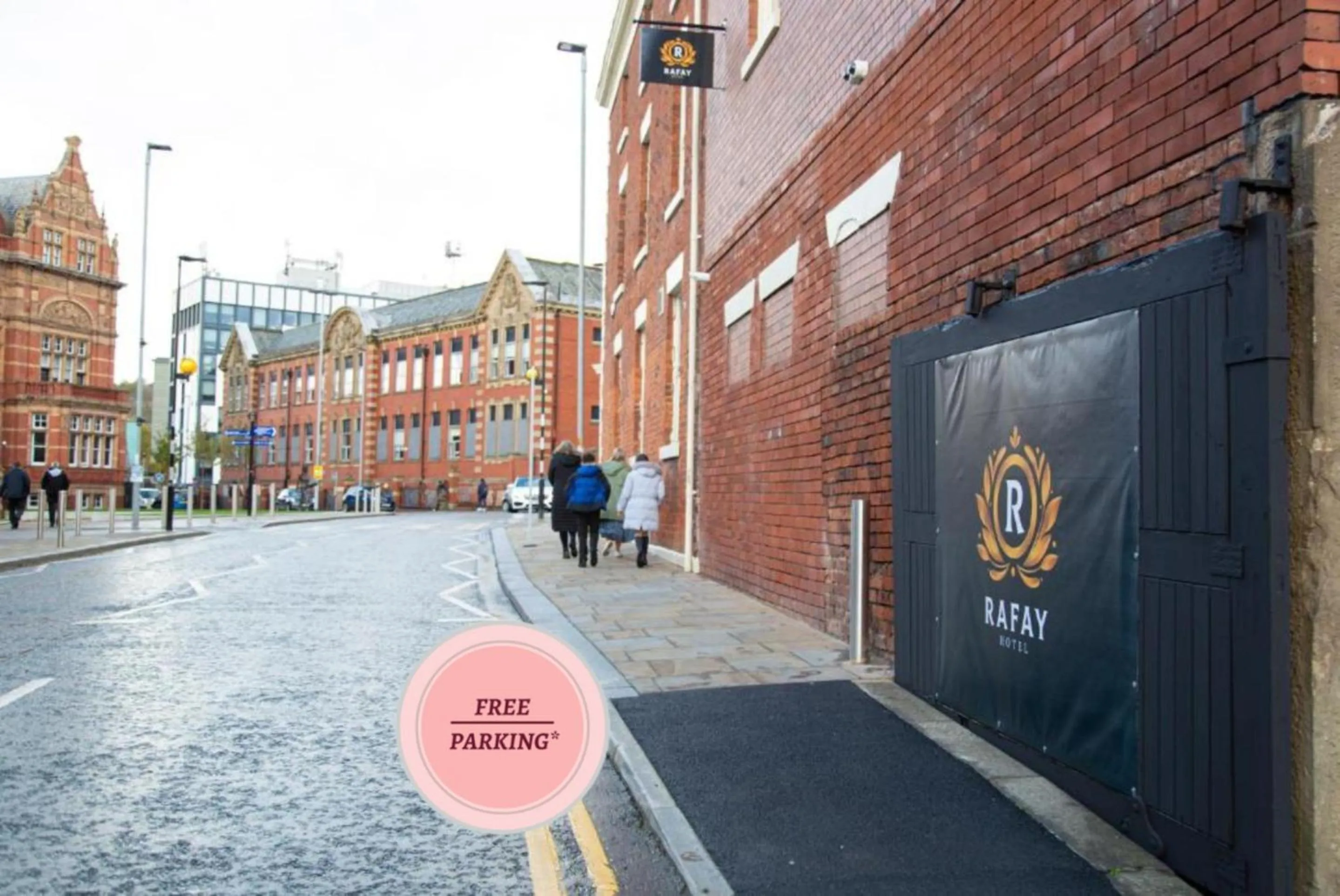 Logo/Certificate/Sign in Hotel Rafay