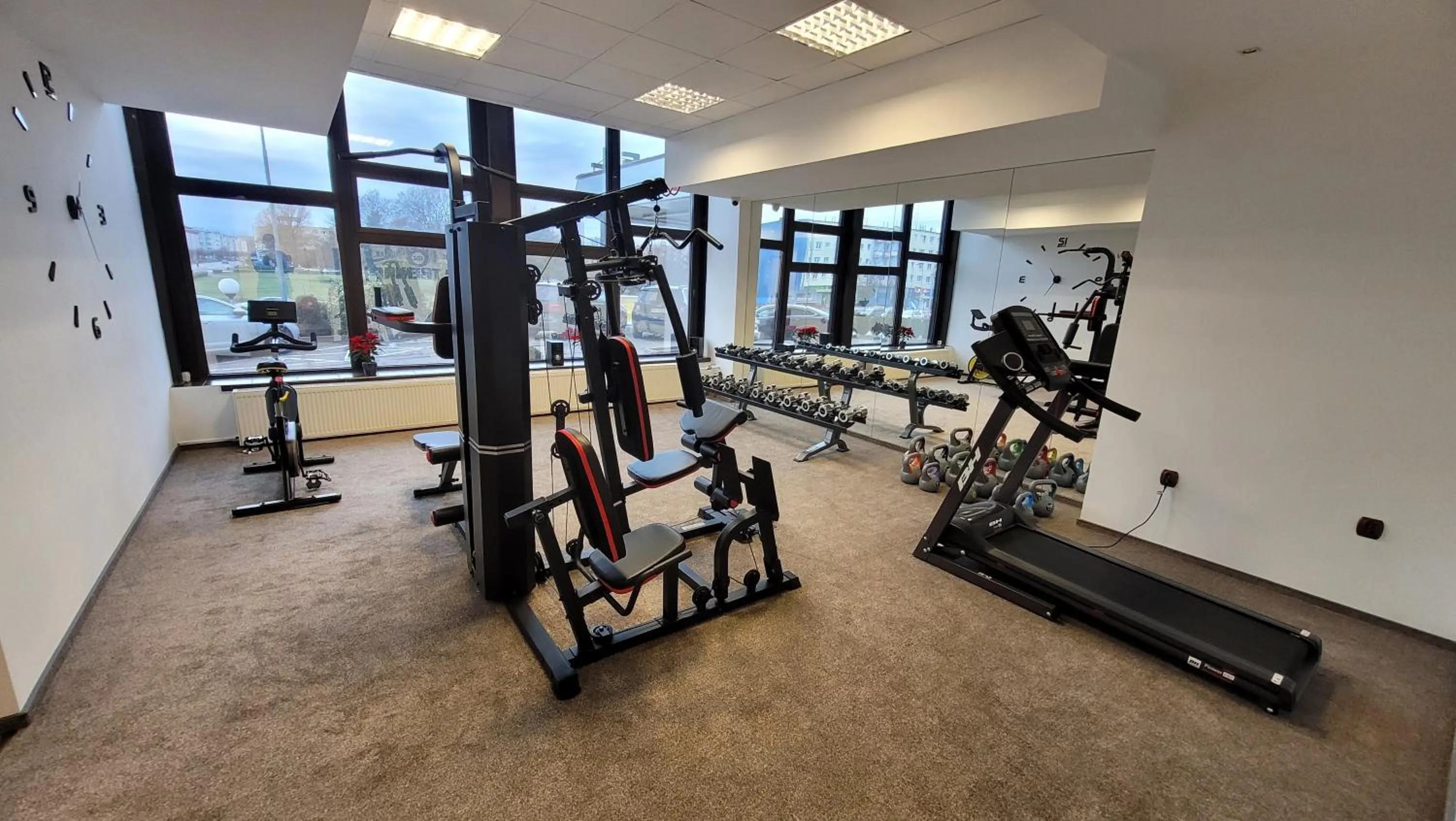Fitness centre/facilities in Hotel Gromada Pila