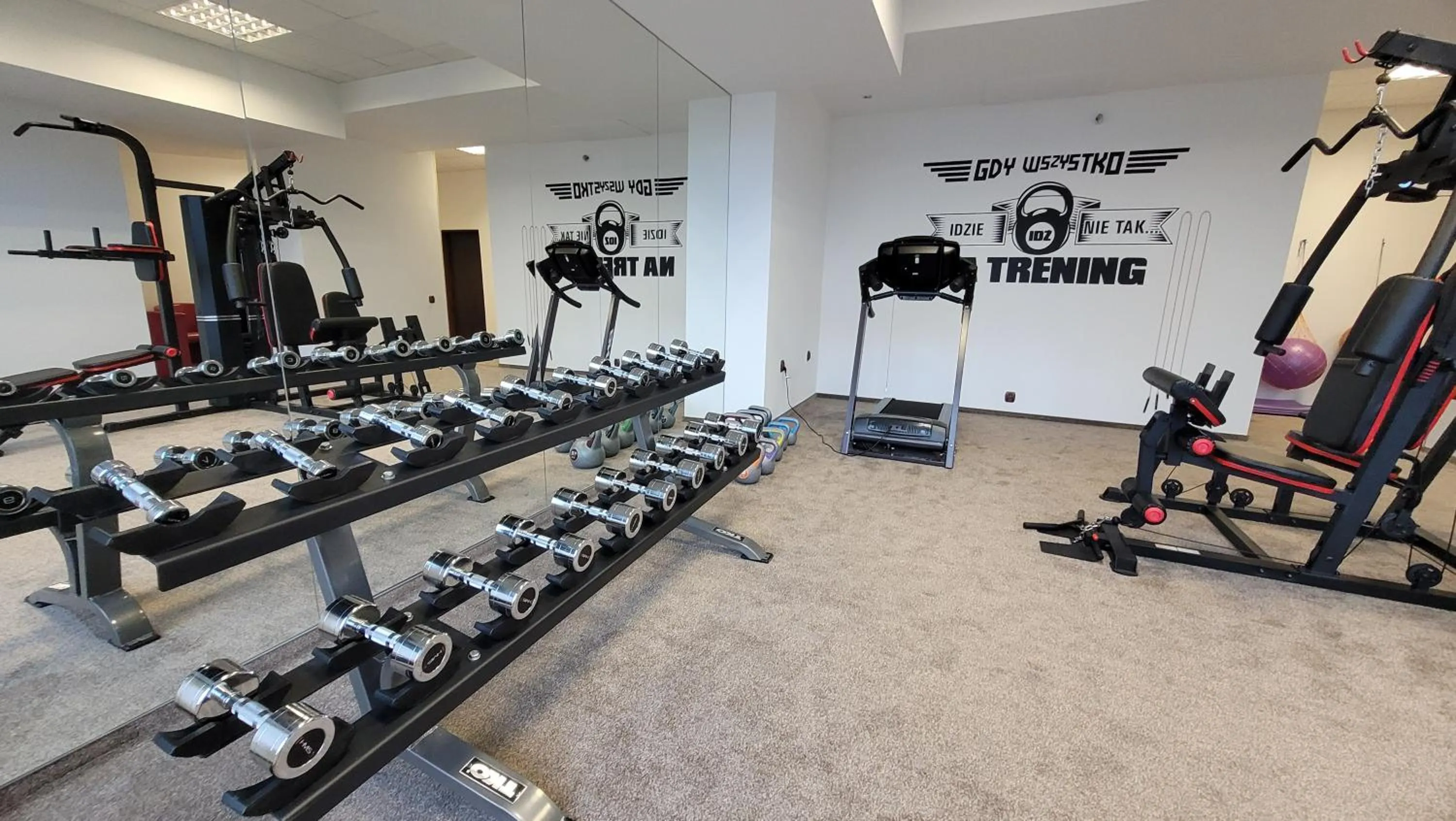 Fitness centre/facilities in Hotel Gromada Pila