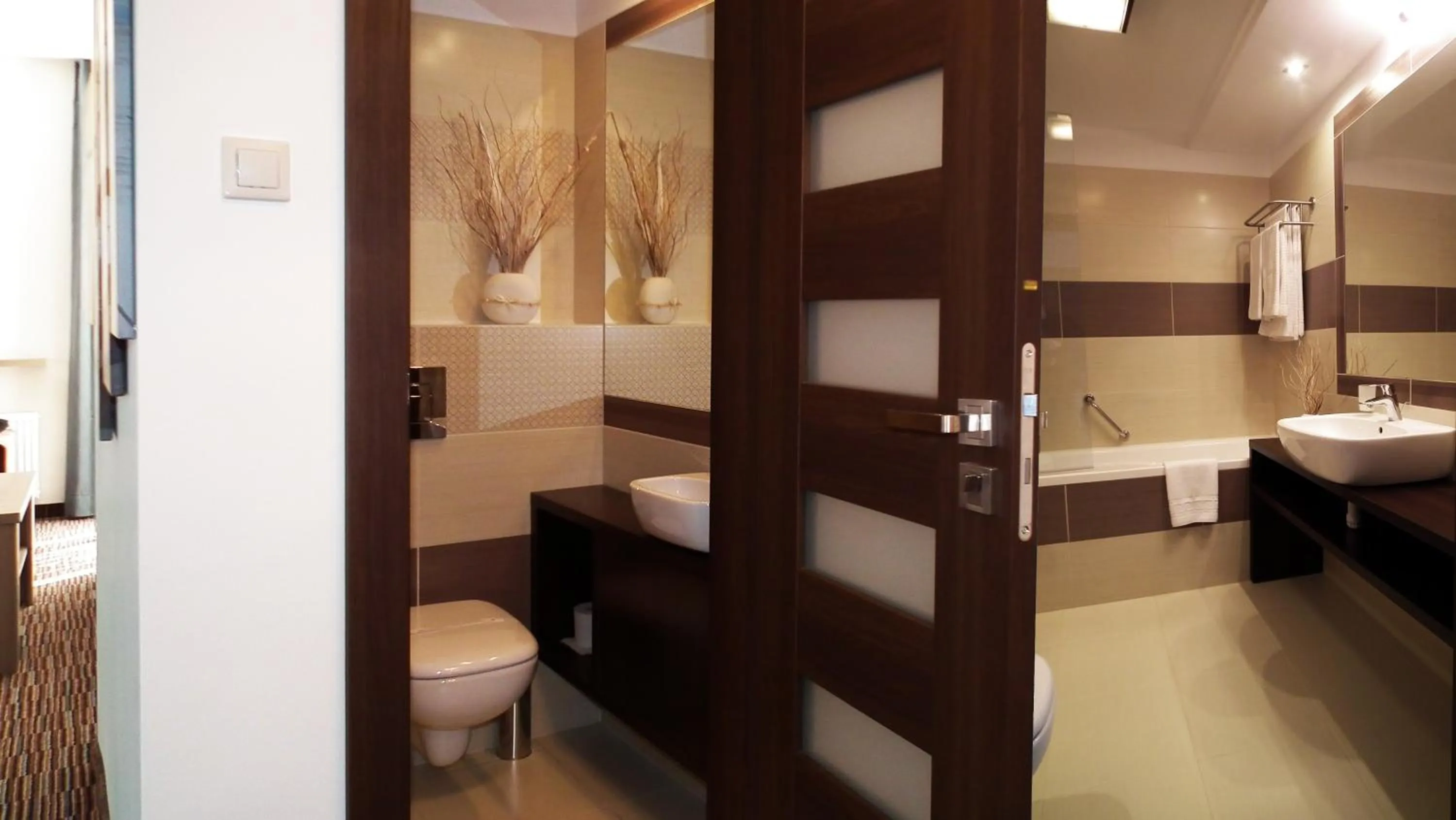 Bathroom in Hotel Gromada Arka Lux