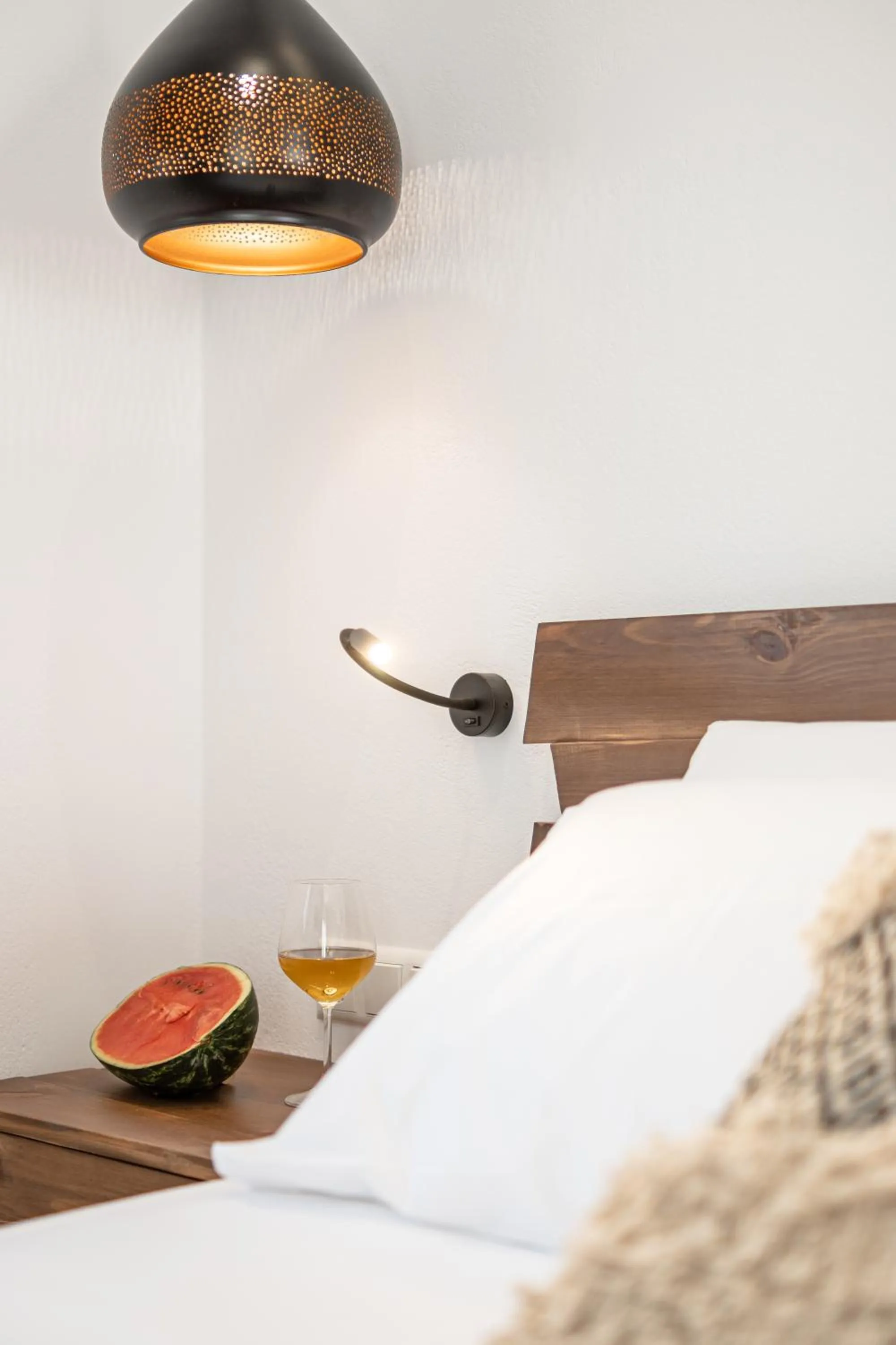 Bed in Galazia Boutique Apartments