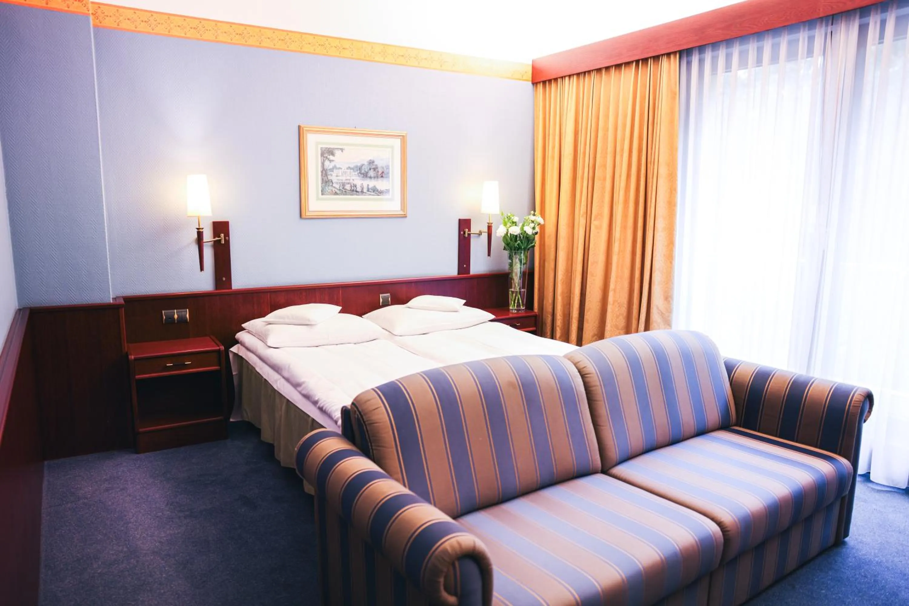 Bed in Park Hotel Diament Bielsko-Biała