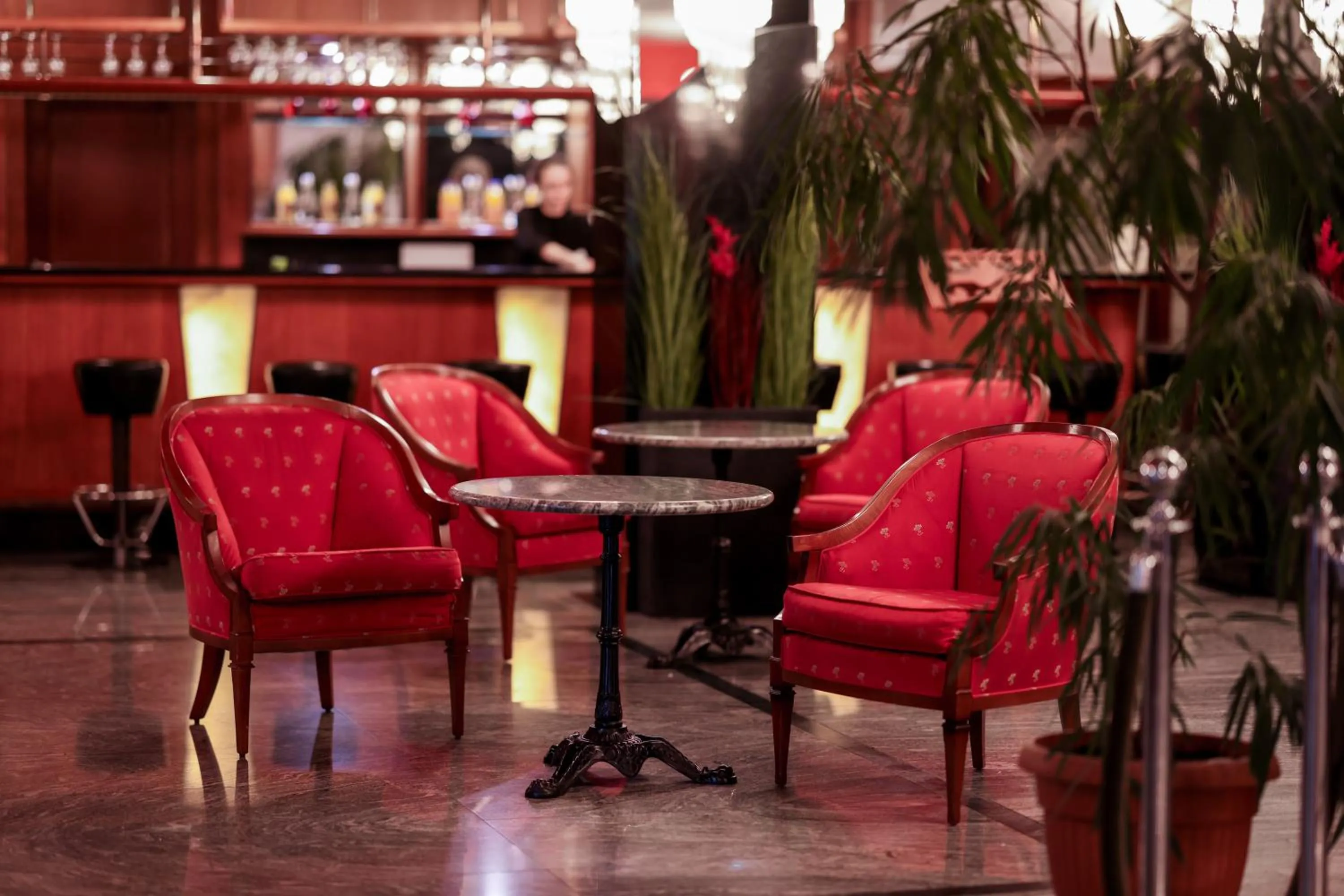 Seating area in Park Hotel Diament Bielsko-Biała